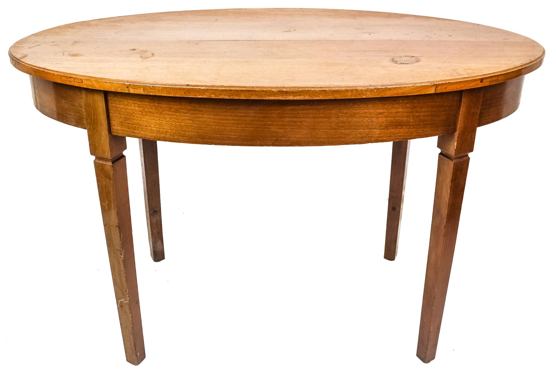 MESA OVALADA DEL SEGUNDO TERCIO DEL S.XX