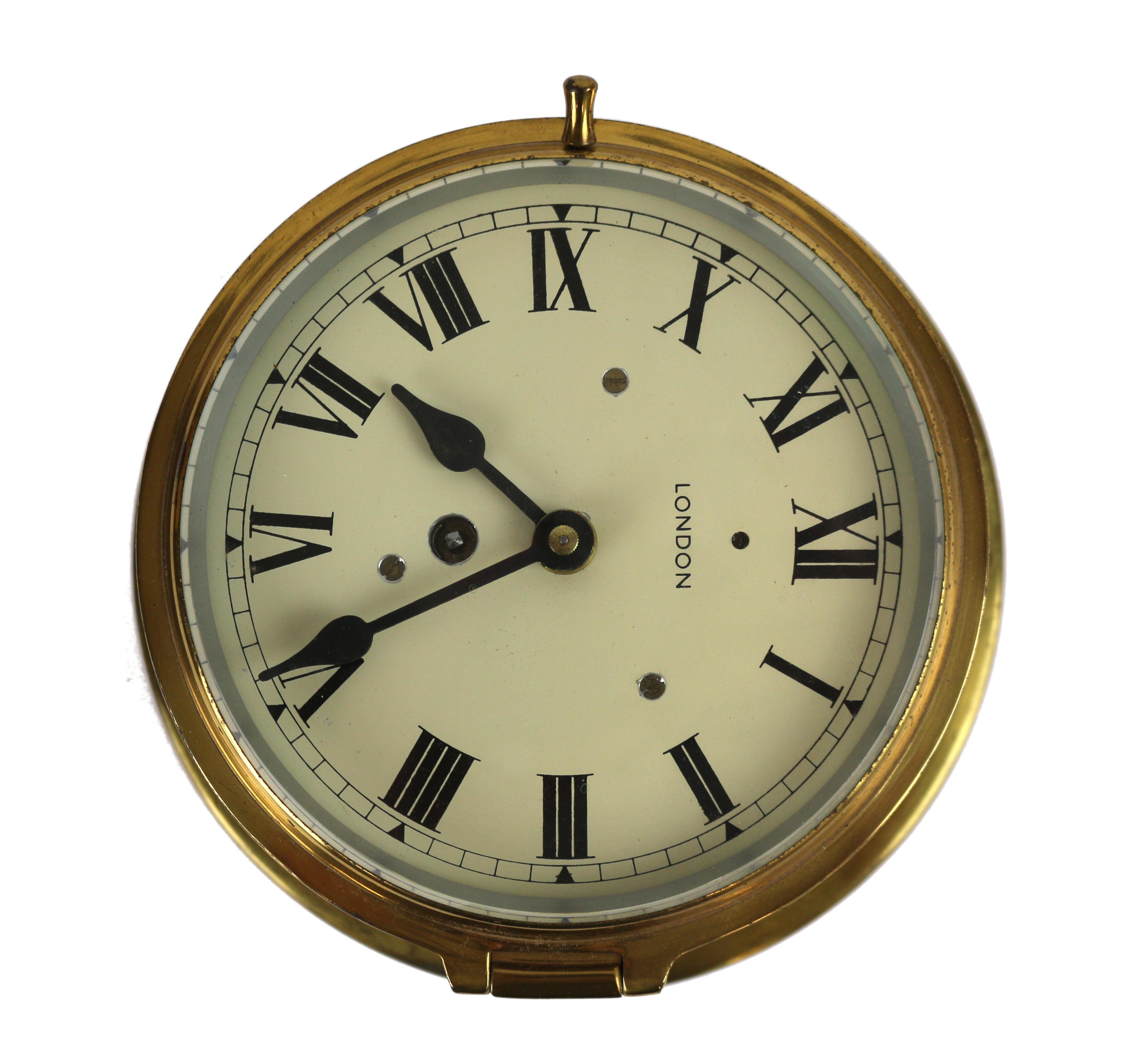 RELOJ DE BARCO "OJO DE BUEY" DE LA SEGUNDA MITAD DEL S.XX