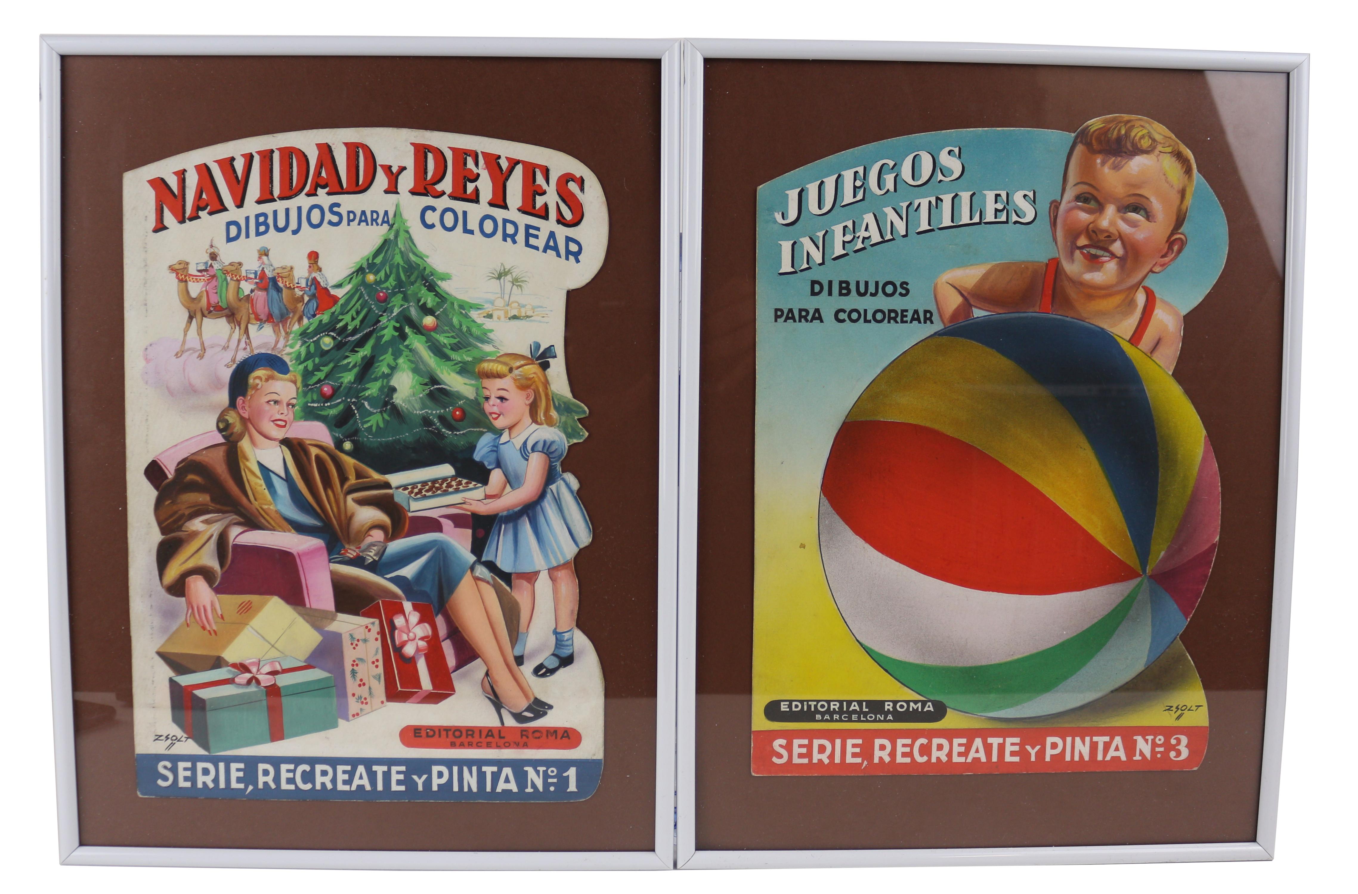 DOS CARTELES PUBLICITARIOS DE GÉZA ZSOLT