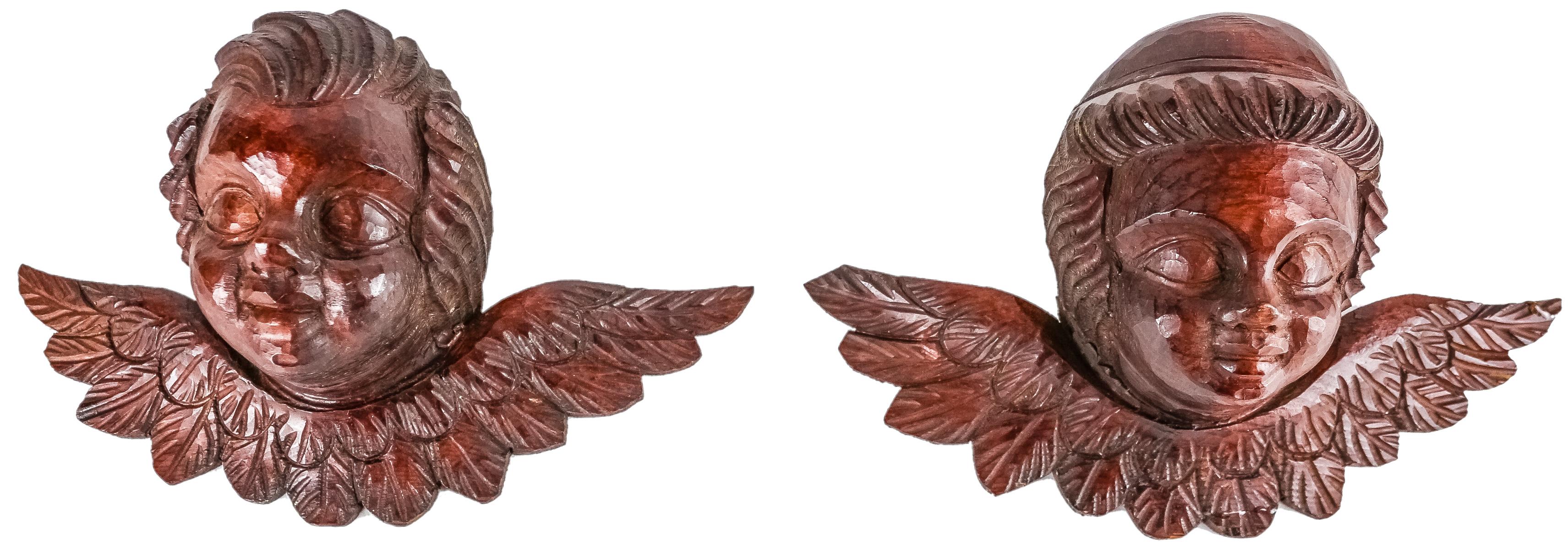 PAREJA DE TALLAS DEL ÚLTIMO TERCIO S.XX