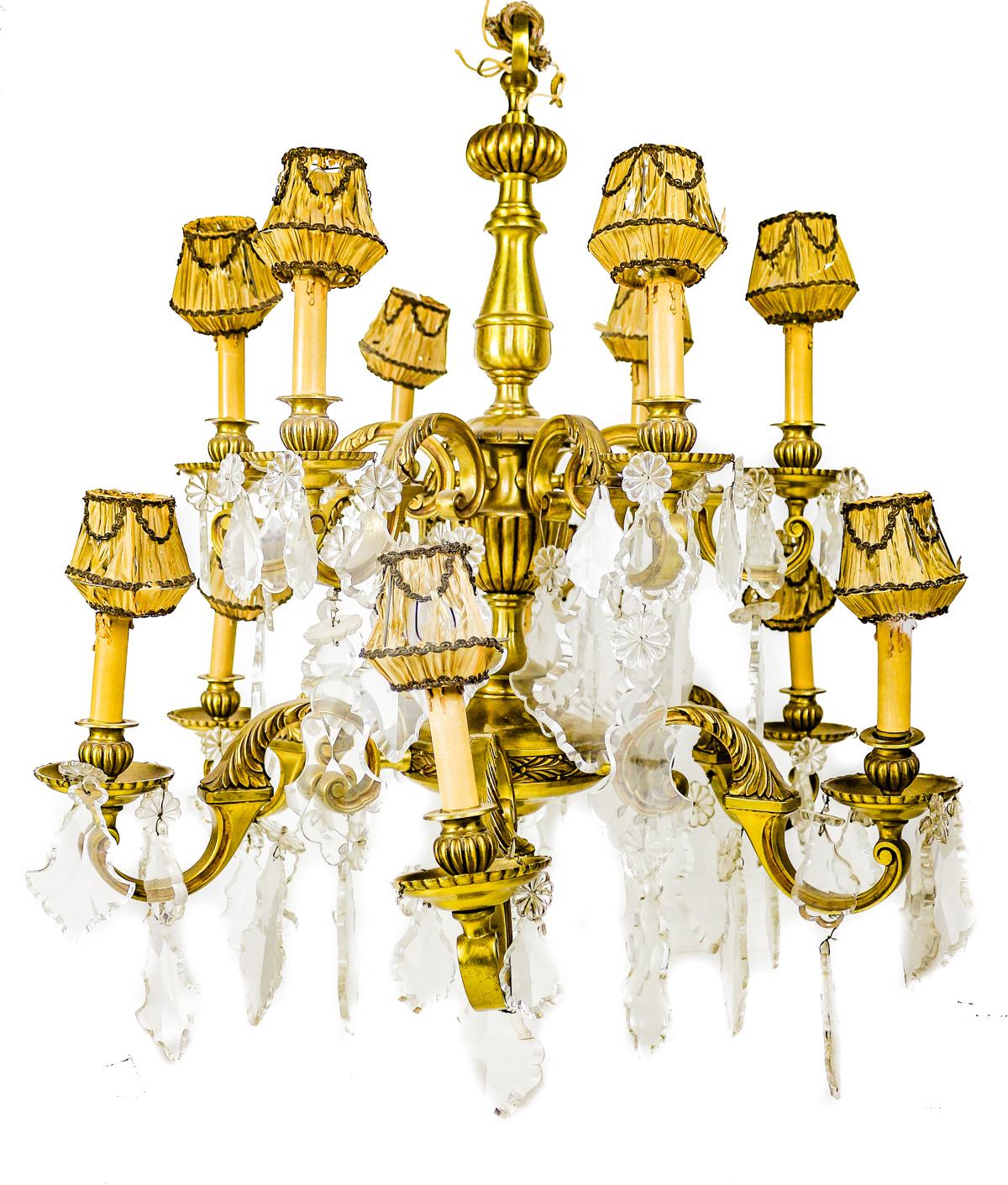 LÁMPARA DE TECHO DEL PRIMER TERCIO DE SIGLO XX