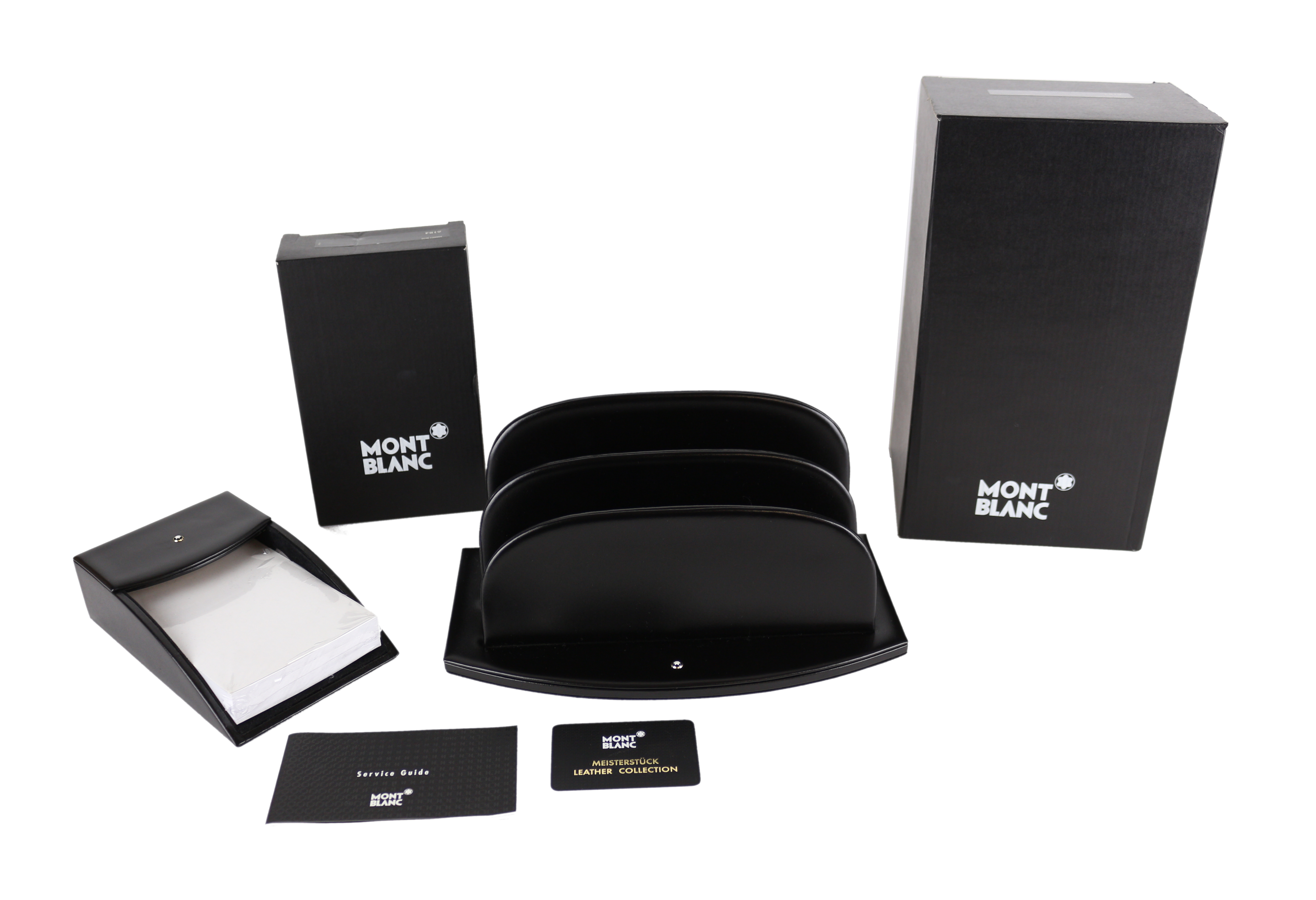 BLOC DE NOTAS Y ARCHIVADOR "MONTBLANC"