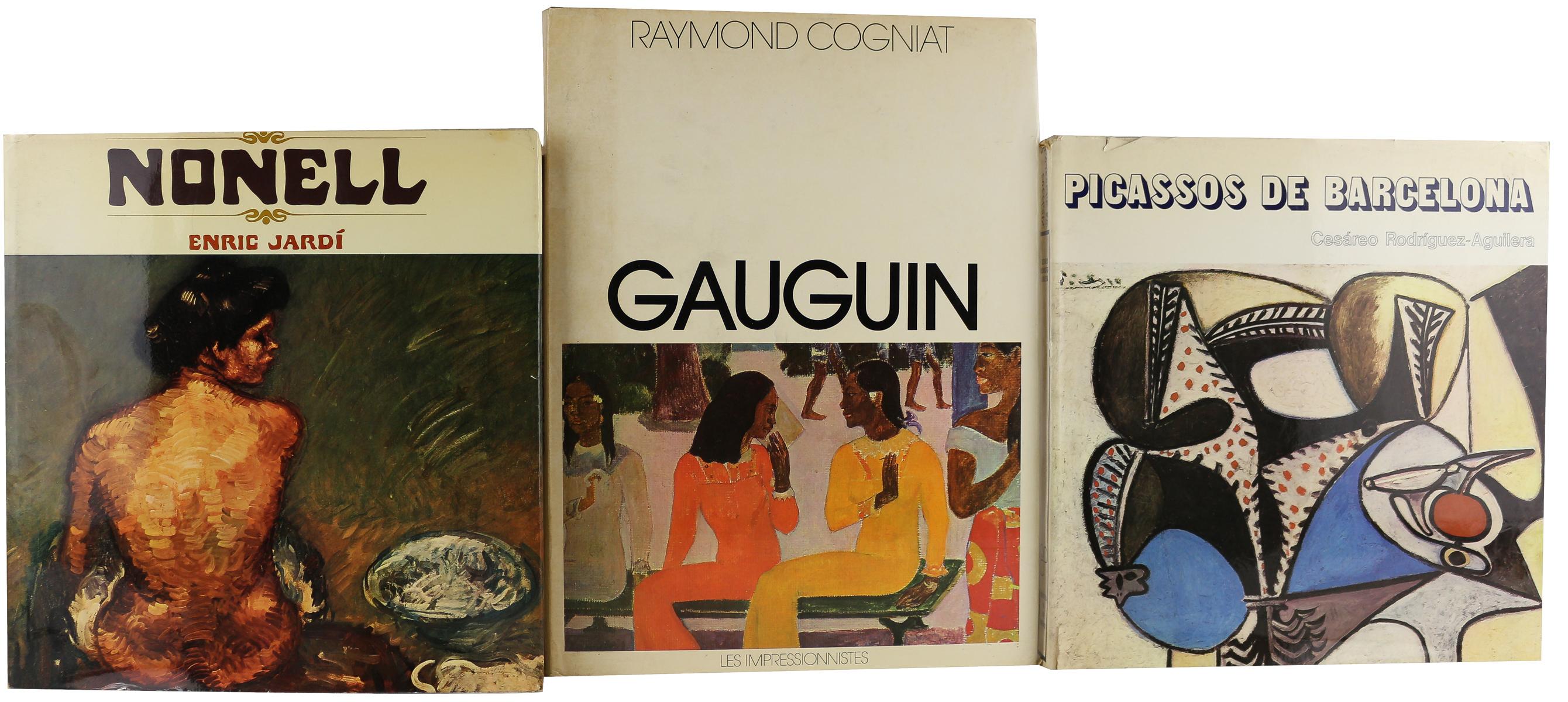 TRES LIBROS DE ARTE