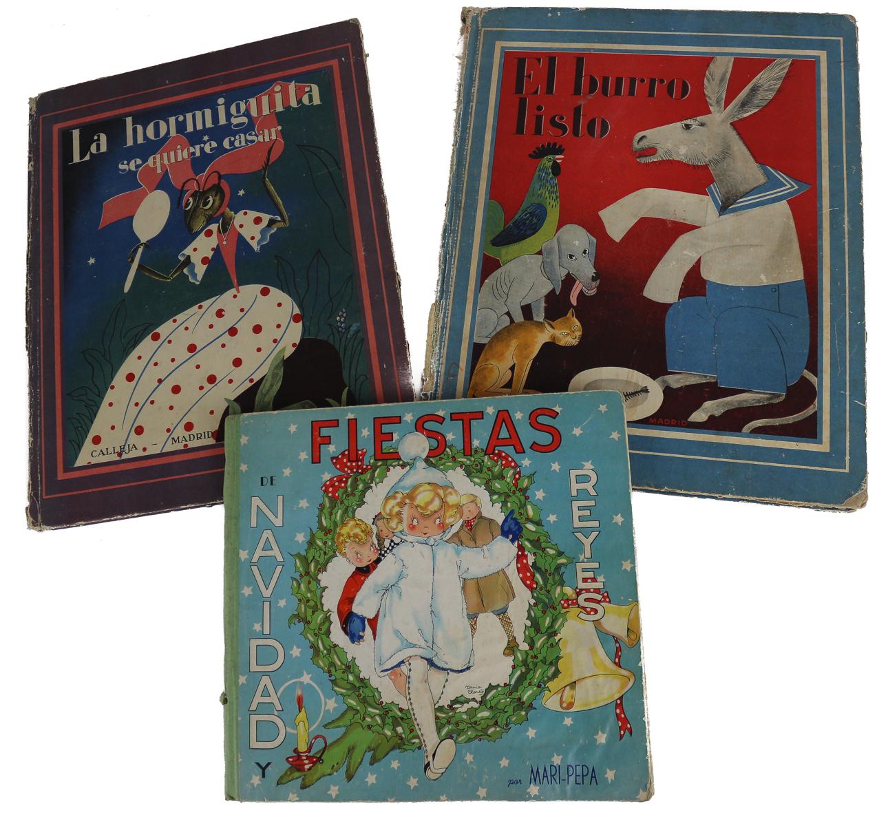 TRES LIBROS DE CUENTOS INFANTILES
