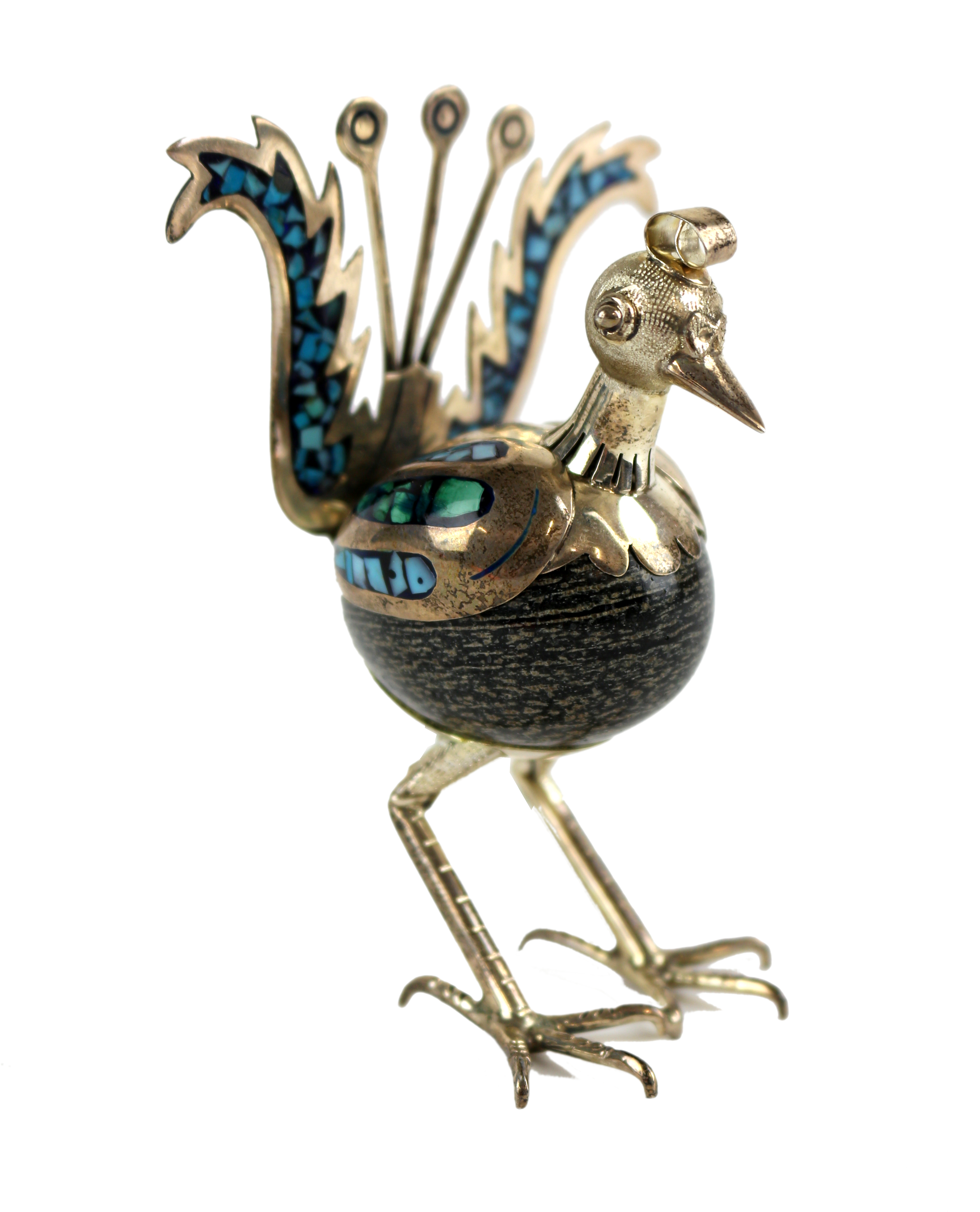 FIGURA EN PLATA MEJICANA DEL ÚLTIMO TERCIO DEL S.XX