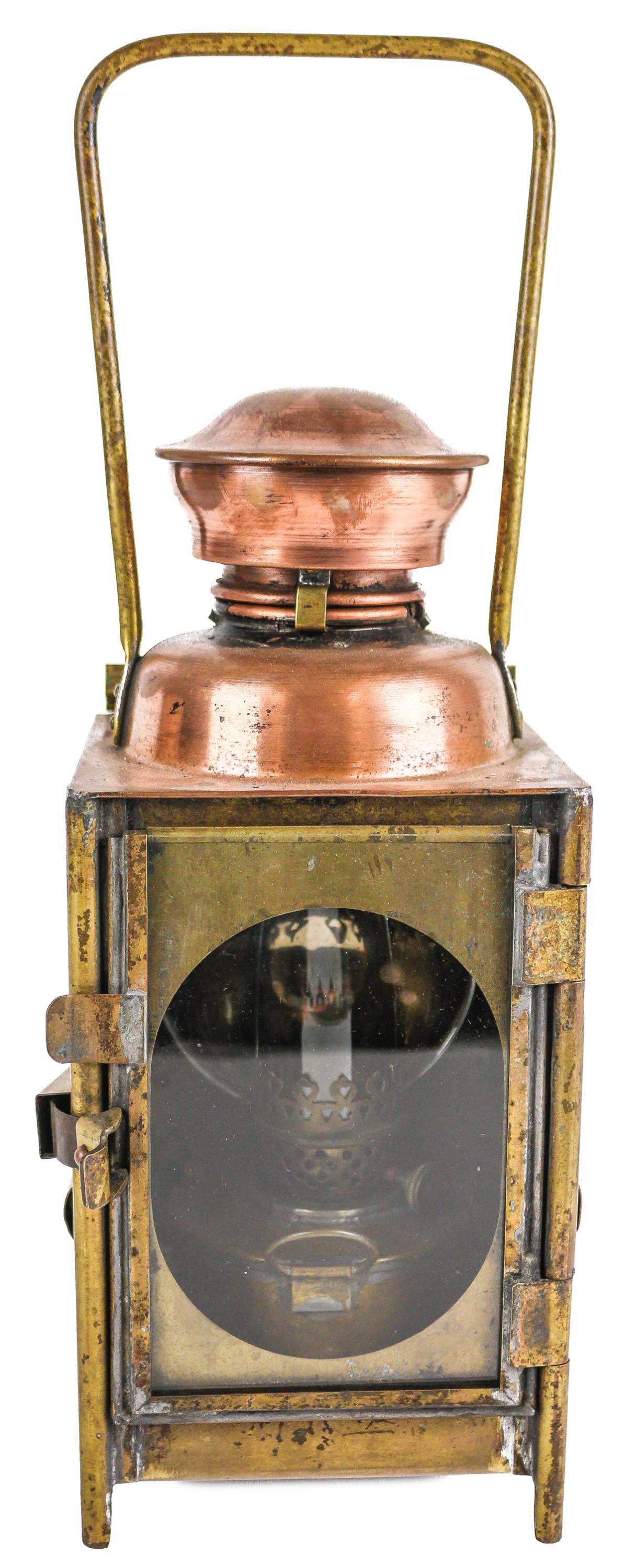 FAROL DE FERROVIARIO PRIMRA MITAD DEL S.XX