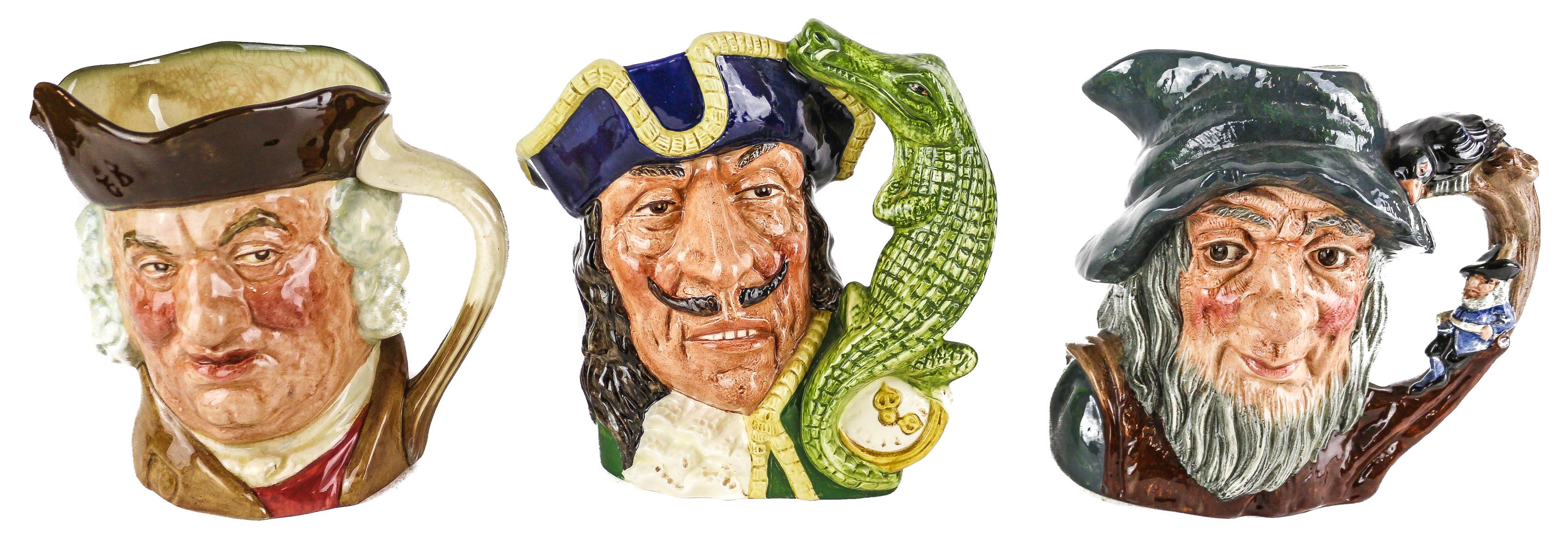 TRES JARRAS INGLESAS DE COLECCIÓN "ROYAL DOULTON"