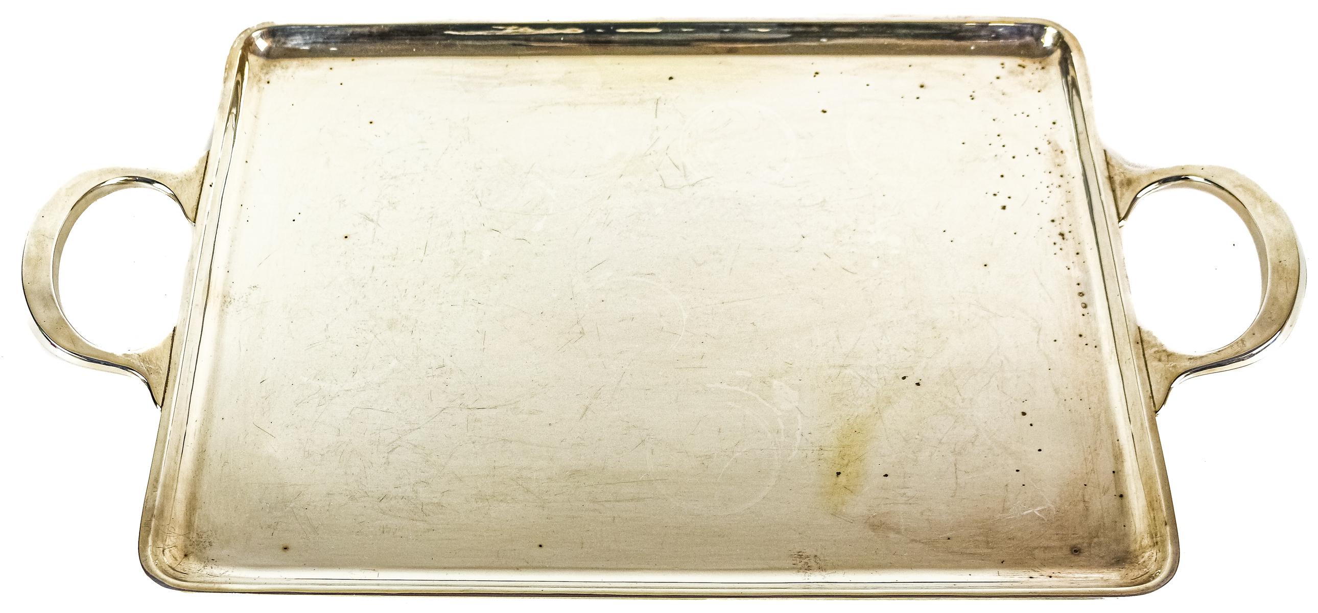BANDEJA EN PLATA DE LOS AÑOS 70