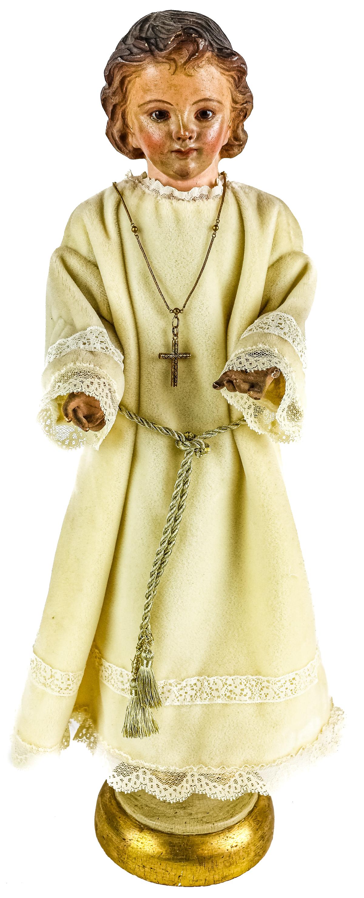 FIGURA "CAP I POTA" DEL NIÑO JESÚS