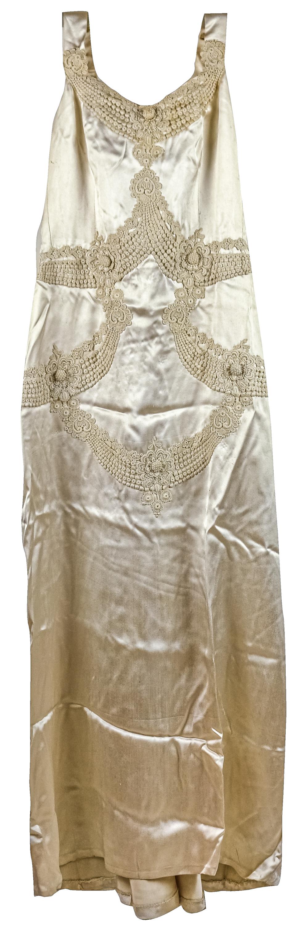 VESTIDO DE SEÑORA DE PRINCIPIOS DEL S.XX