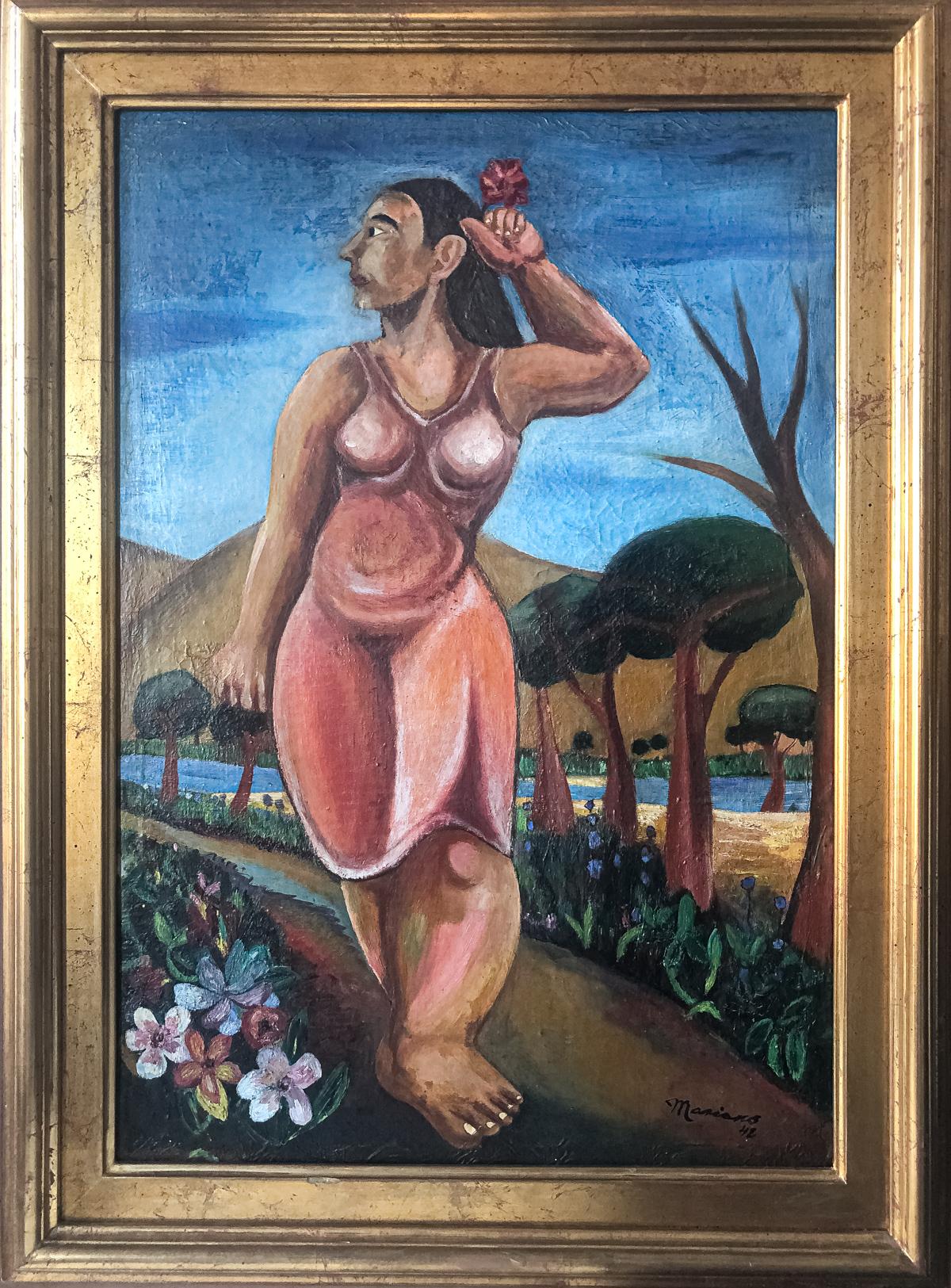 ESCUELA CUABANA. FIRMADO MARIANO