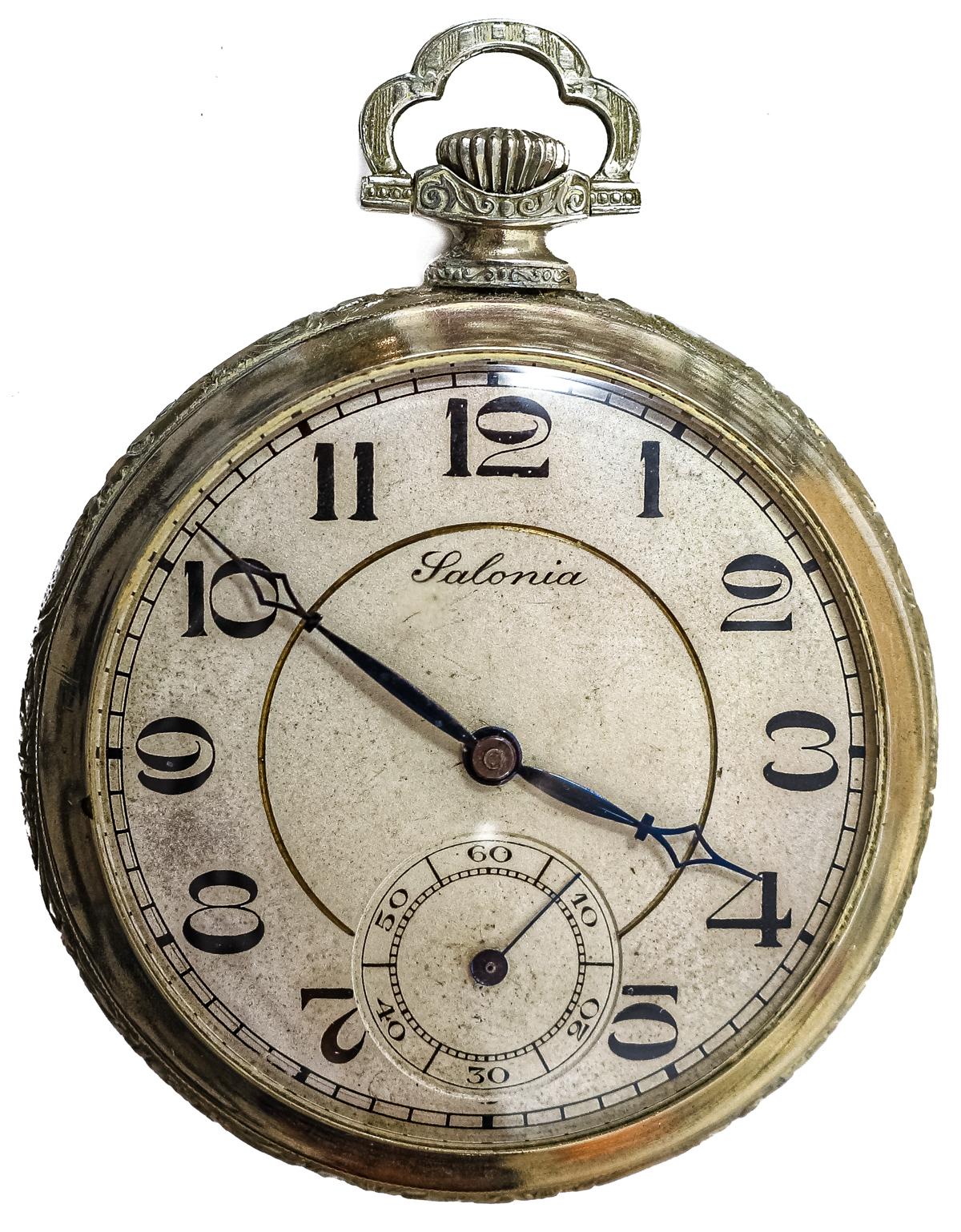 RELOJ DE BOLSILLO SALONIA CIRCA 1930