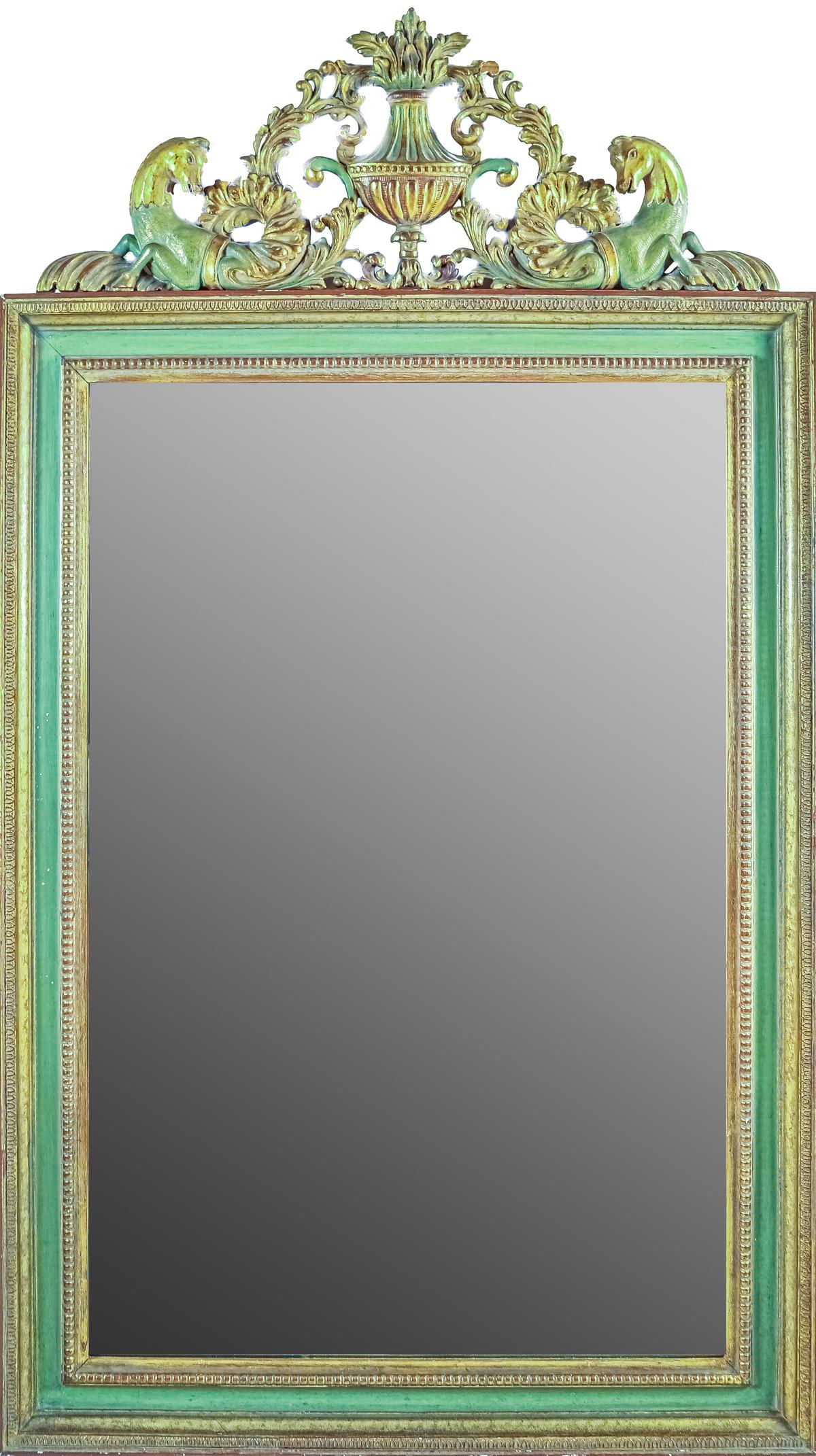 ESPEJO DE PARED DE LA PRIMERA MITAD DE SIGLO XX