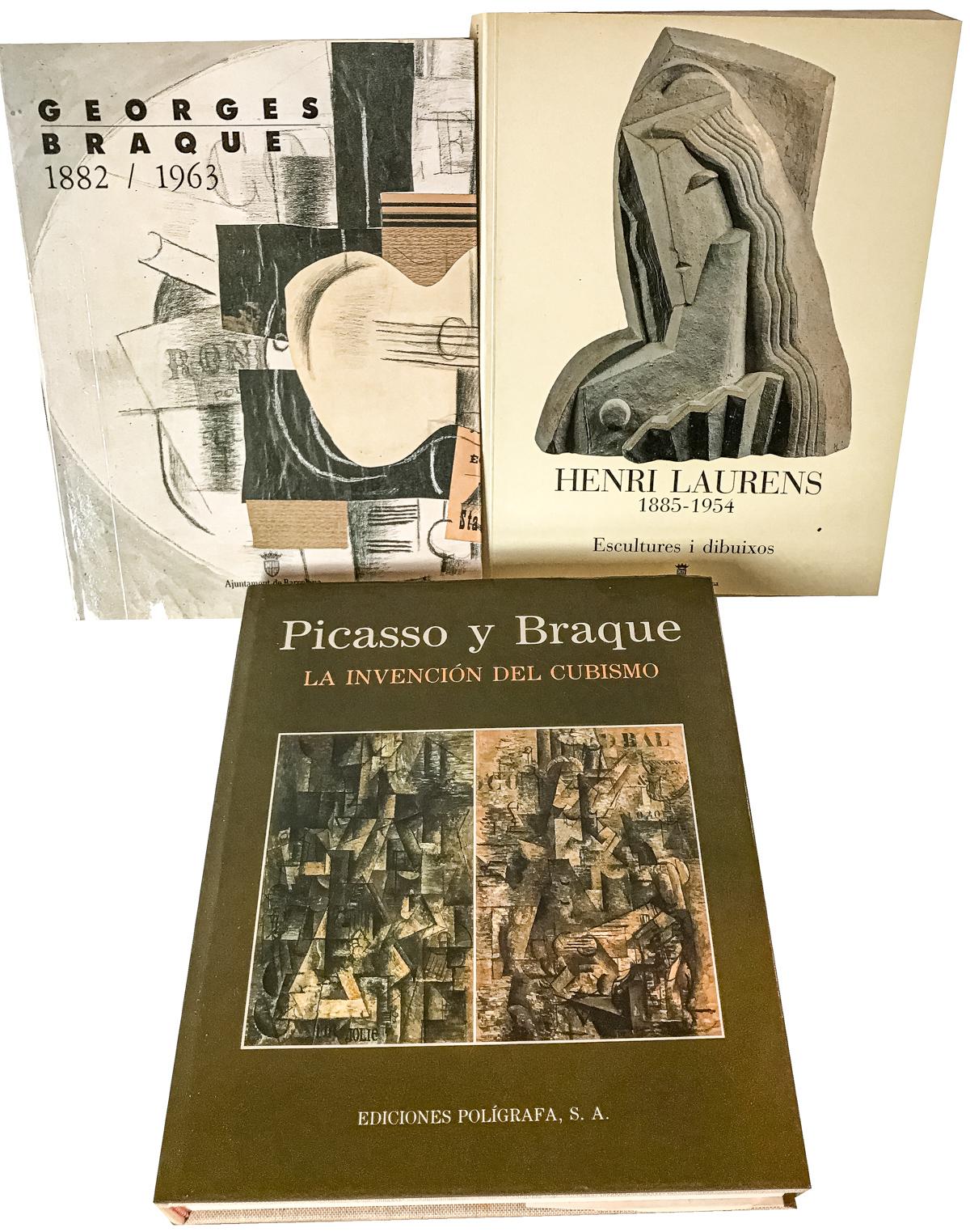 TRES LIBROS DE ARTE