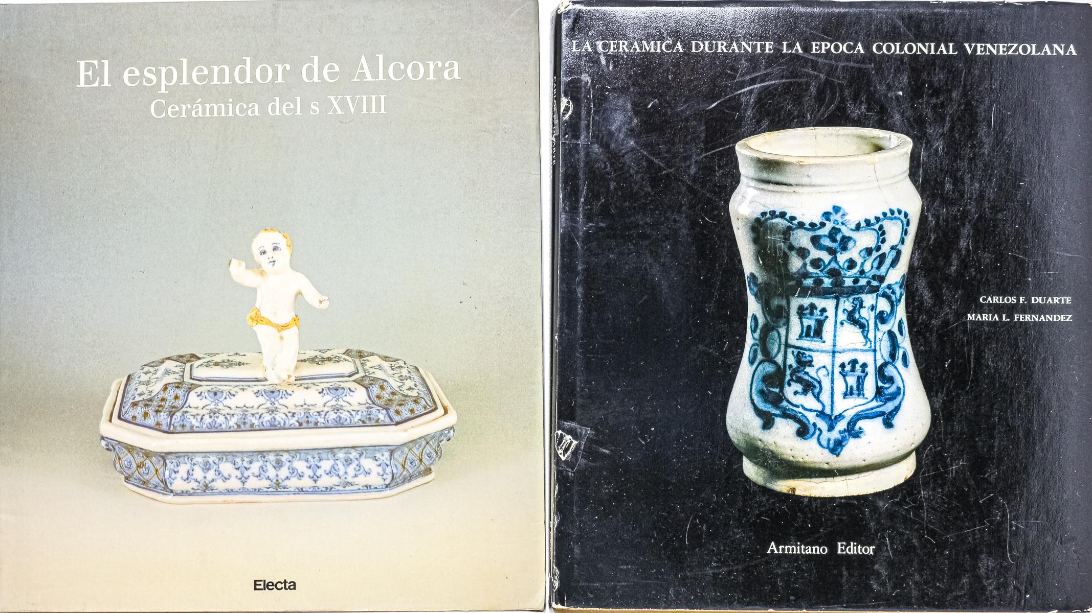 DOS LIBROS SOBRE CERÁMICA