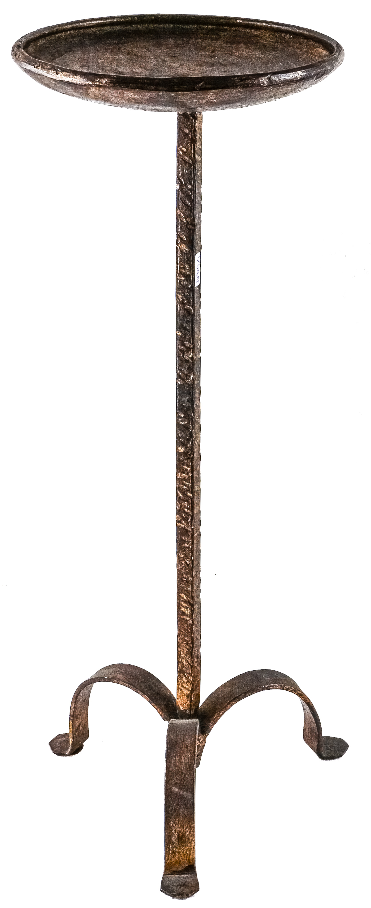 CENICERO DE PIE EN HIERRO AÑOS 60