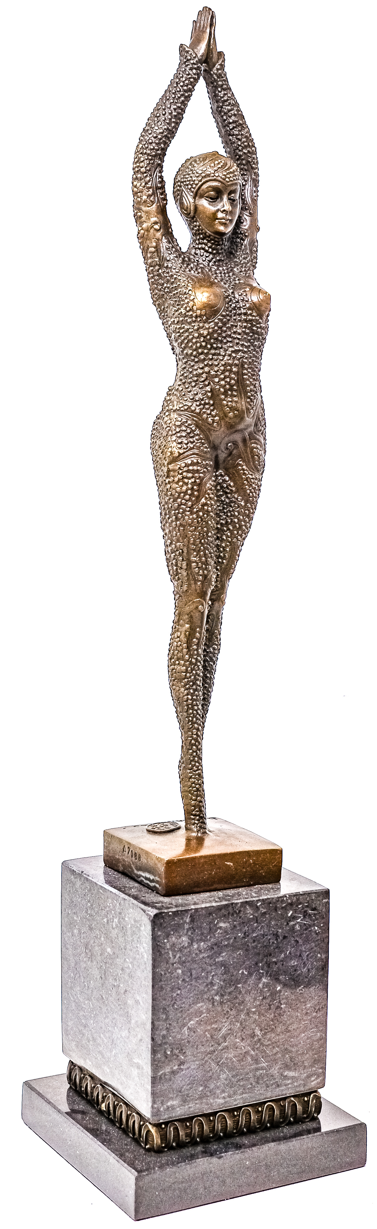 ESCULTURA EN BRONCE REPRODUCCION OBRA D.H.CHIPARUS