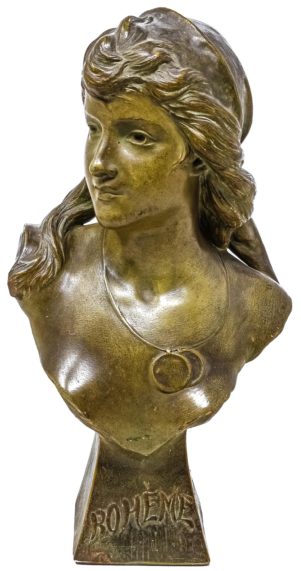 FIGURA DE ESCUELA FRANCESA DEL PRIMER CUARTO DE SIGLO XX