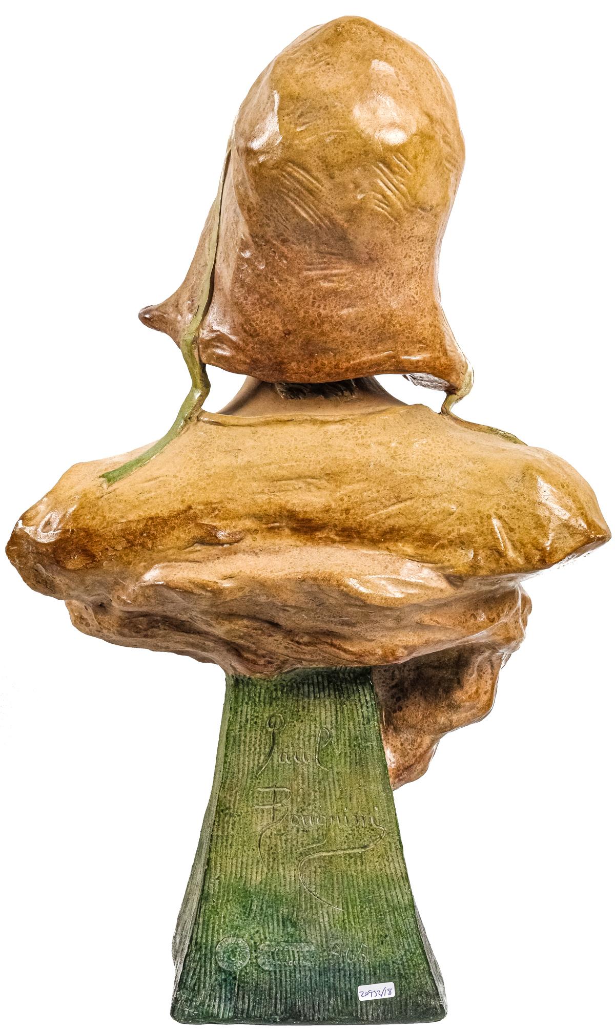 FIGURA EN TERRACOTA POLICROMADA