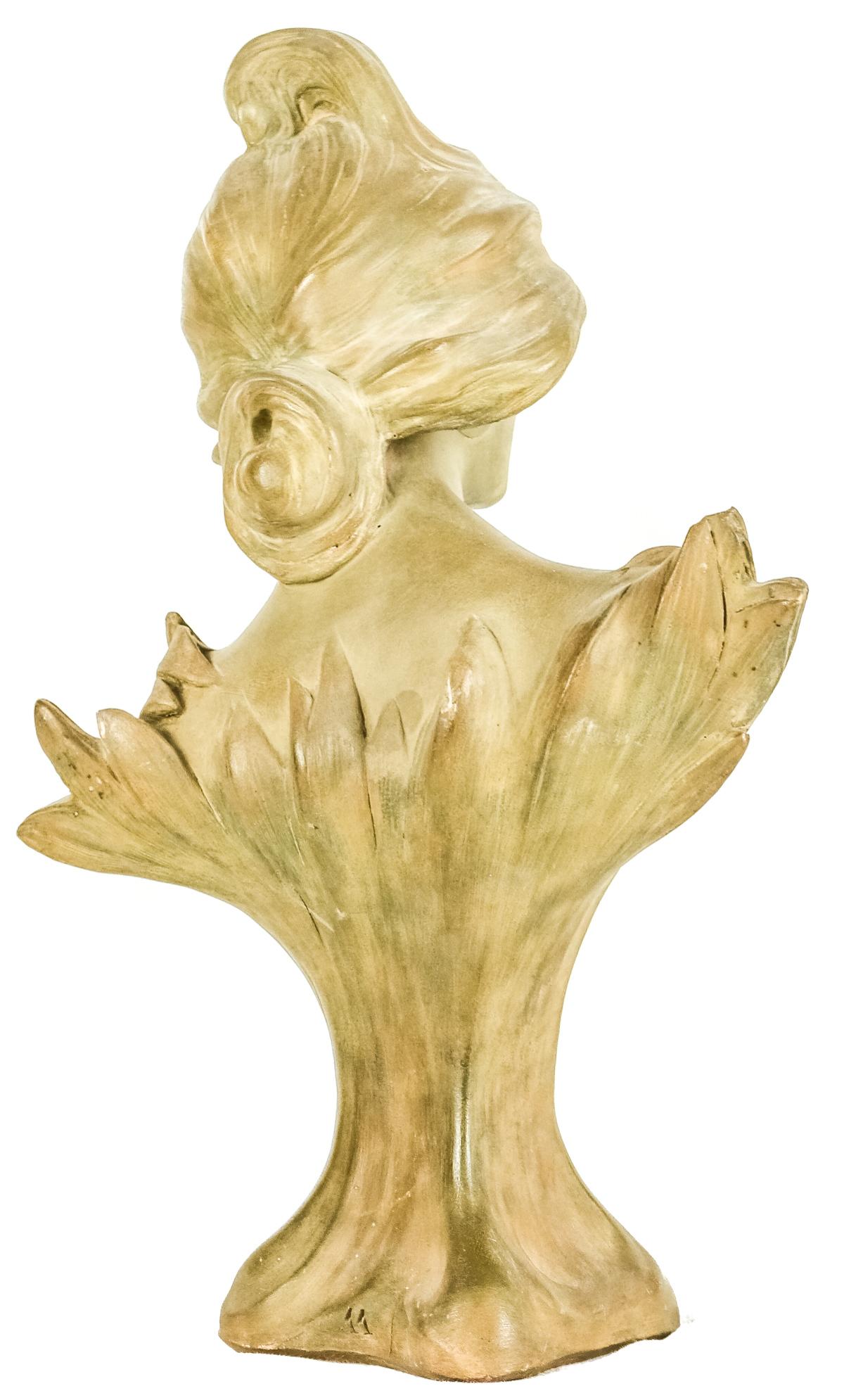 BUSTO EN TERRACOTA DE ESCUELA FRANCESA