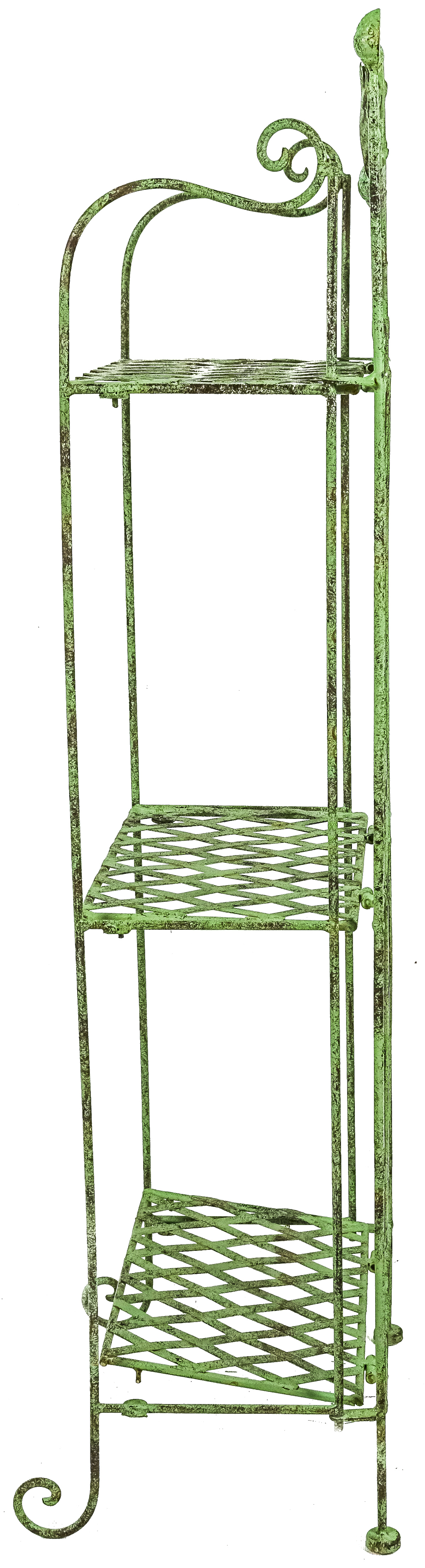 PEQUEÑA ESTANTERIA DE JARDÍN EN METAL