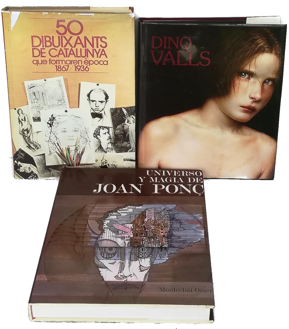 TRES LIBROS SOBRE DIBUJO Y PINTURA