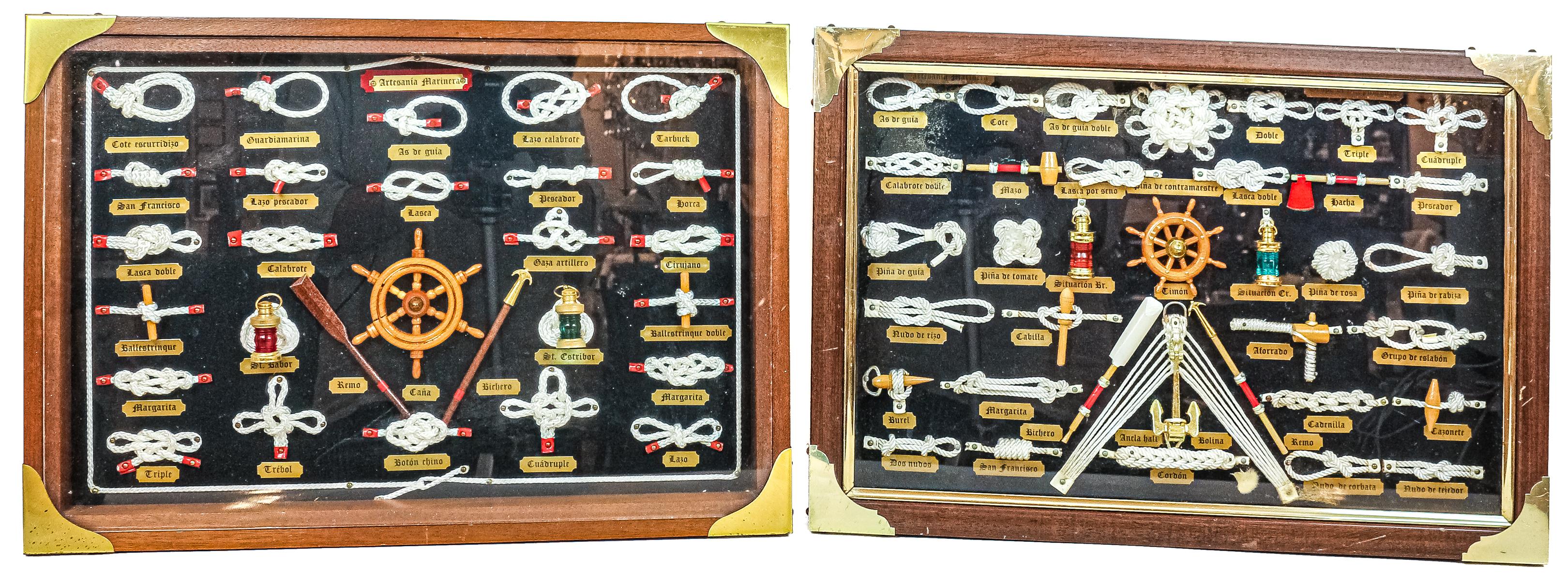 DOS PLAFONES NÁUTICOS DEL ÚLTIMO CUARTO DEL S.XX