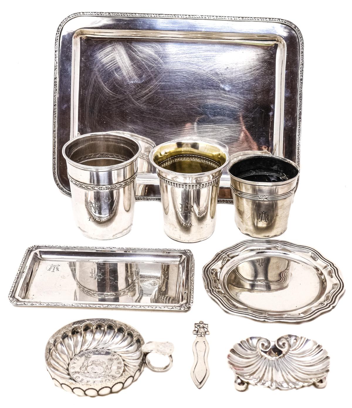 LOTE VARIADO DE PLATA