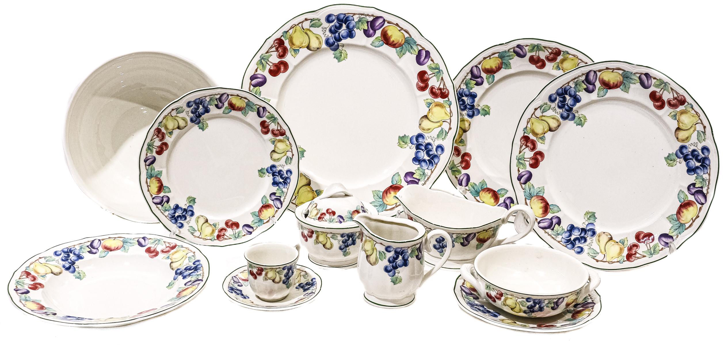 VAJILLA PARA 12 SERVICIOS EN PORCELANA"VILLEROY & BOCH"