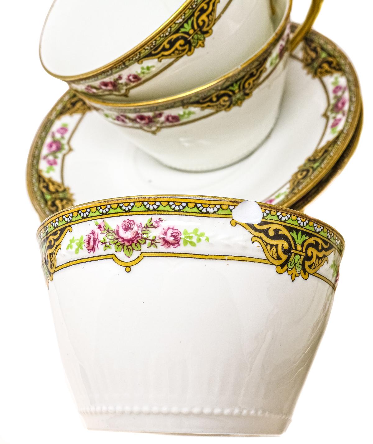 JUEGO DE CAFé EN PORCELANA LIMOGES