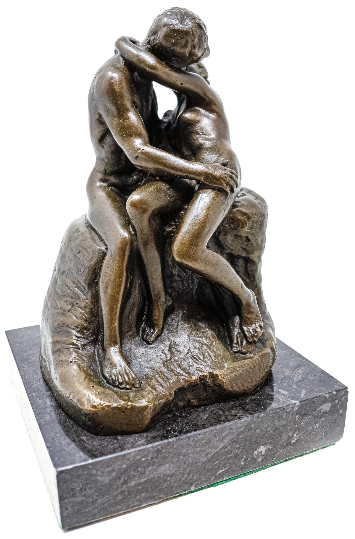 ESCULTURA EN BRONCE "AMANTES"