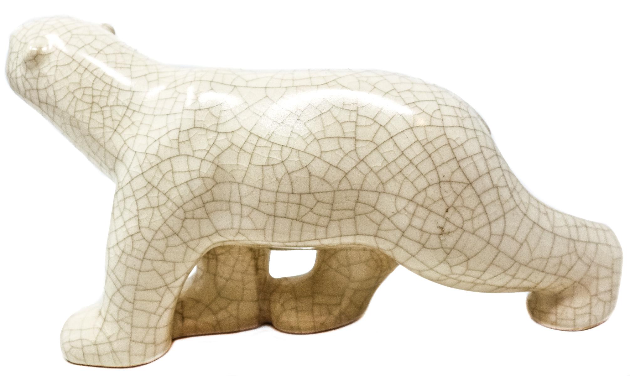 FIGURA EN CERÁMICA ESMALTADA