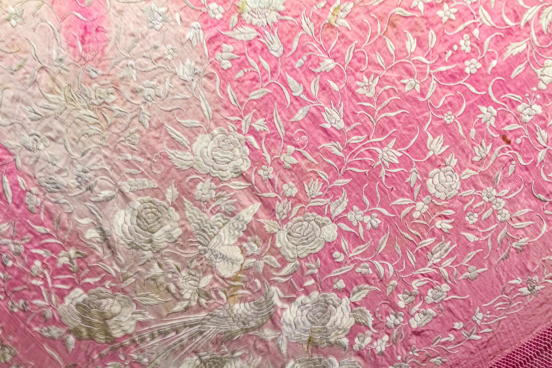 MANTÓN DE MANILA DEL PRIMER TERCIO DE SIGLO XX