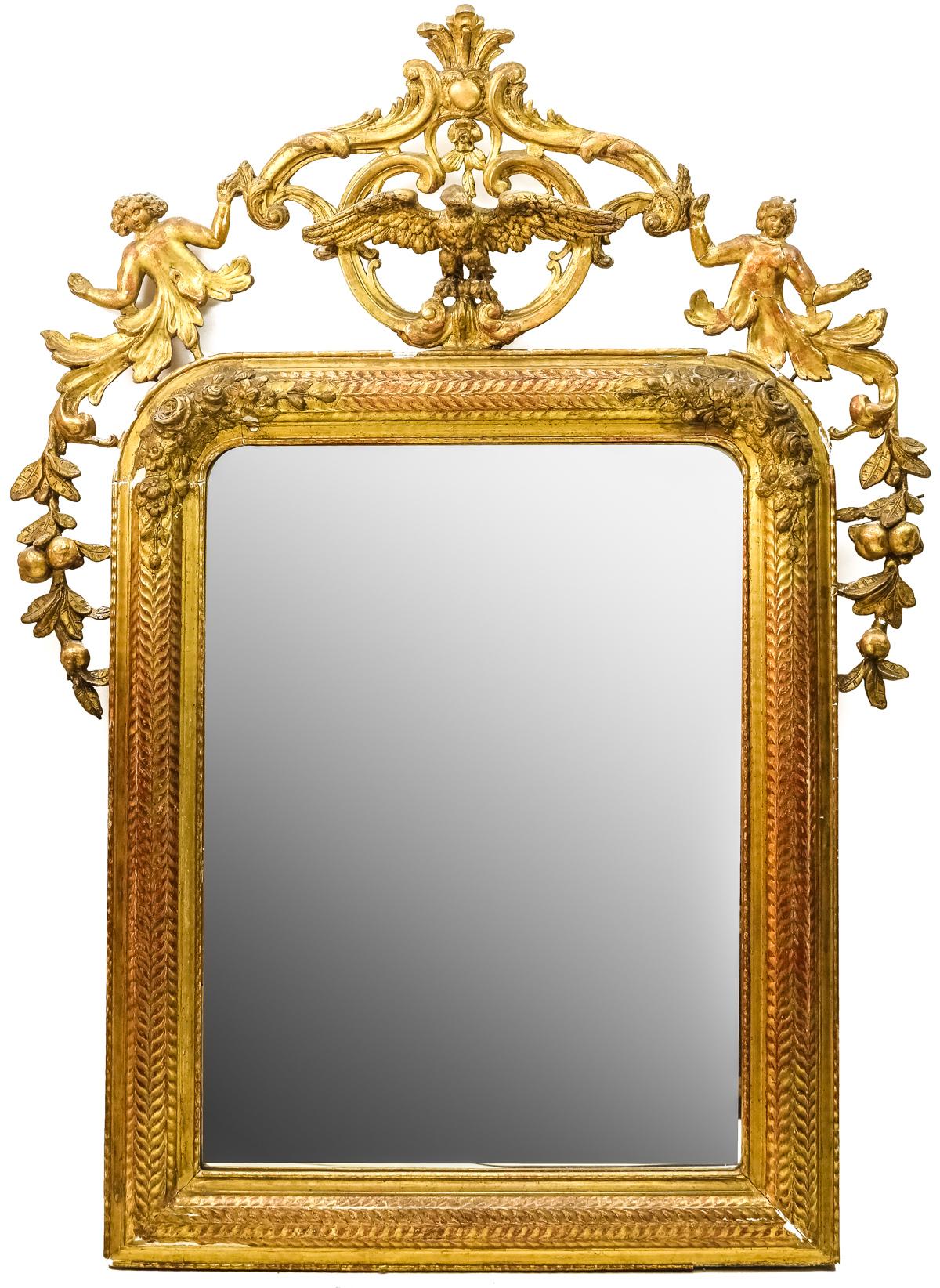 ESPEJO DE PARED FRANCÉS DEL SIGLO XIX