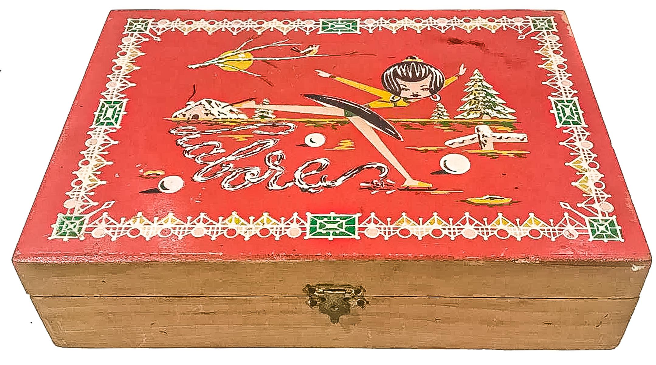 CAJA DE COSTURA PARA NIÑA
