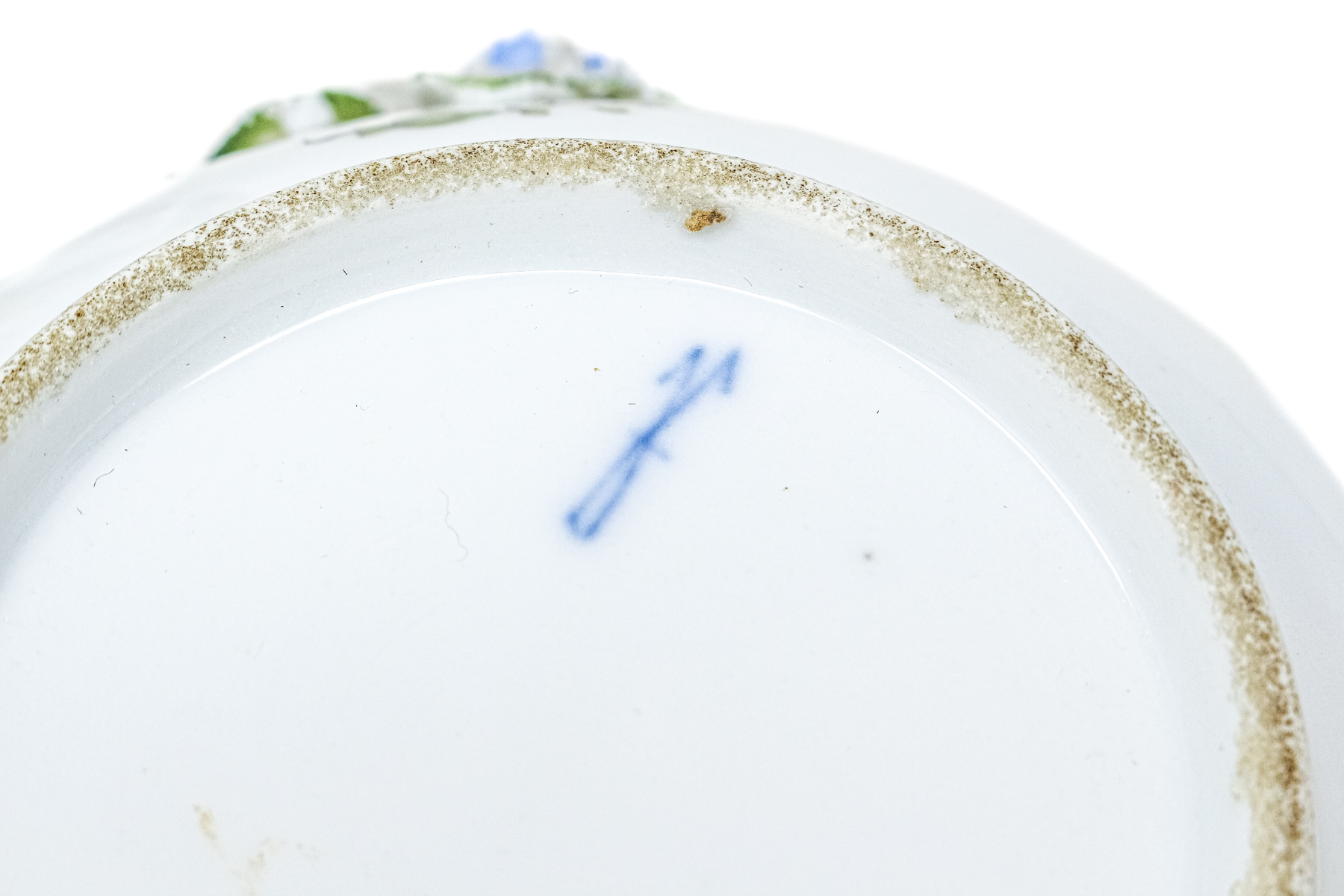 PAREJA DE MACETEROS EN PORCELANA DEL PRIMER TERCIO DEL S. XX