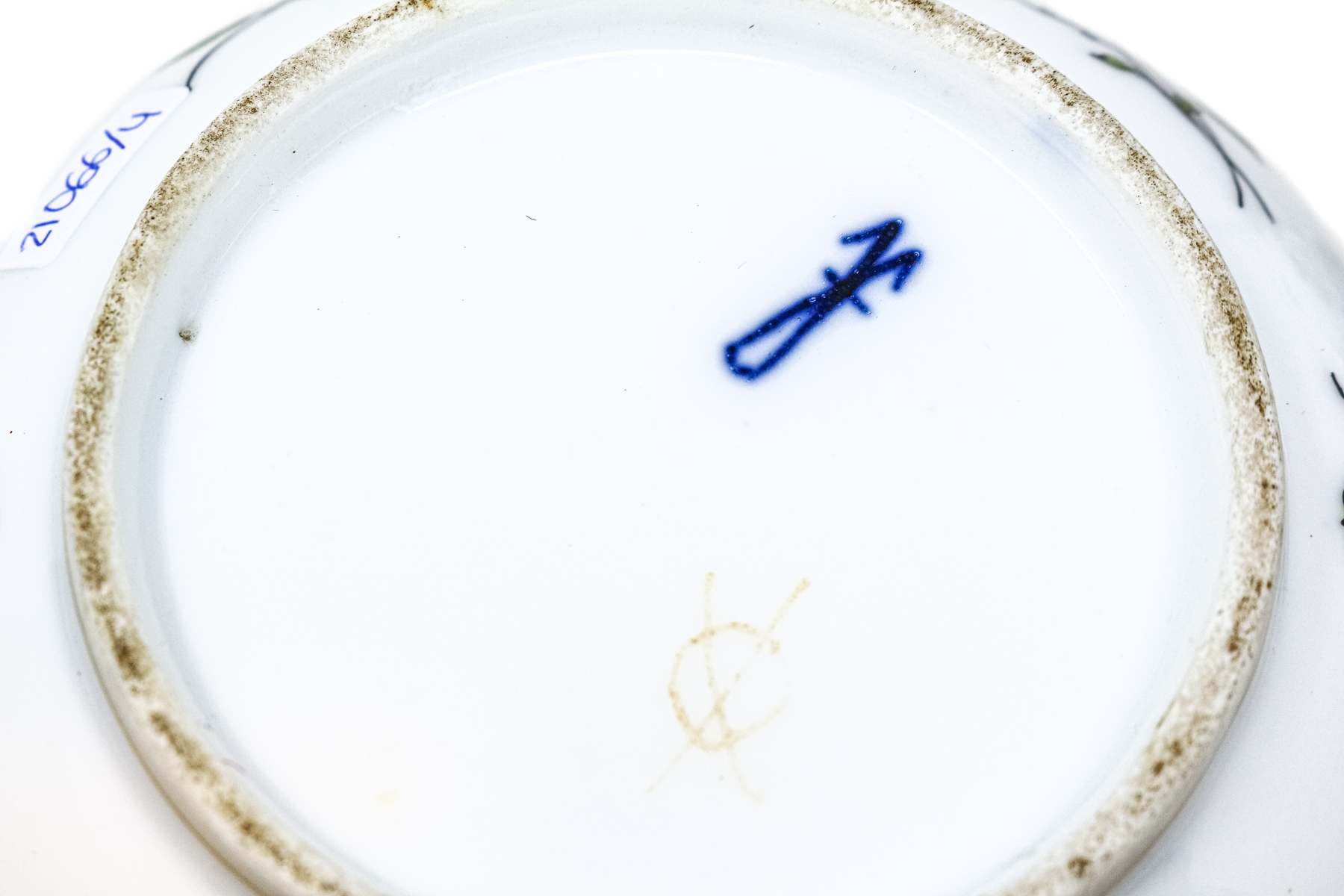 PAREJA DE MACETEROS EN PORCELANA DEL PRIMER TERCIO DEL S. XX