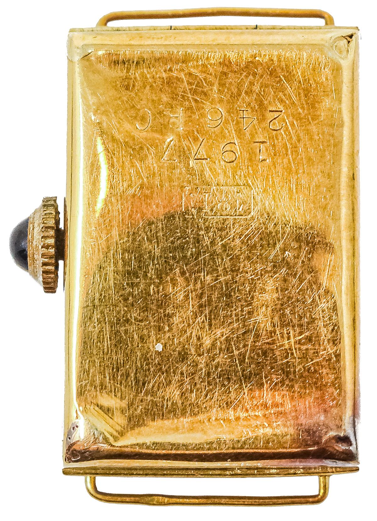 RELOJ PULSERA ART DECÓ 1930