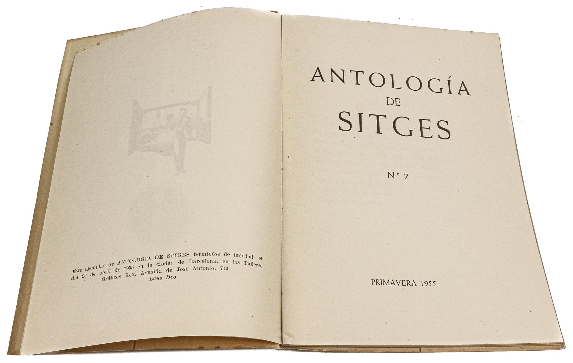 "ANTOLOÍA DE SITGES"