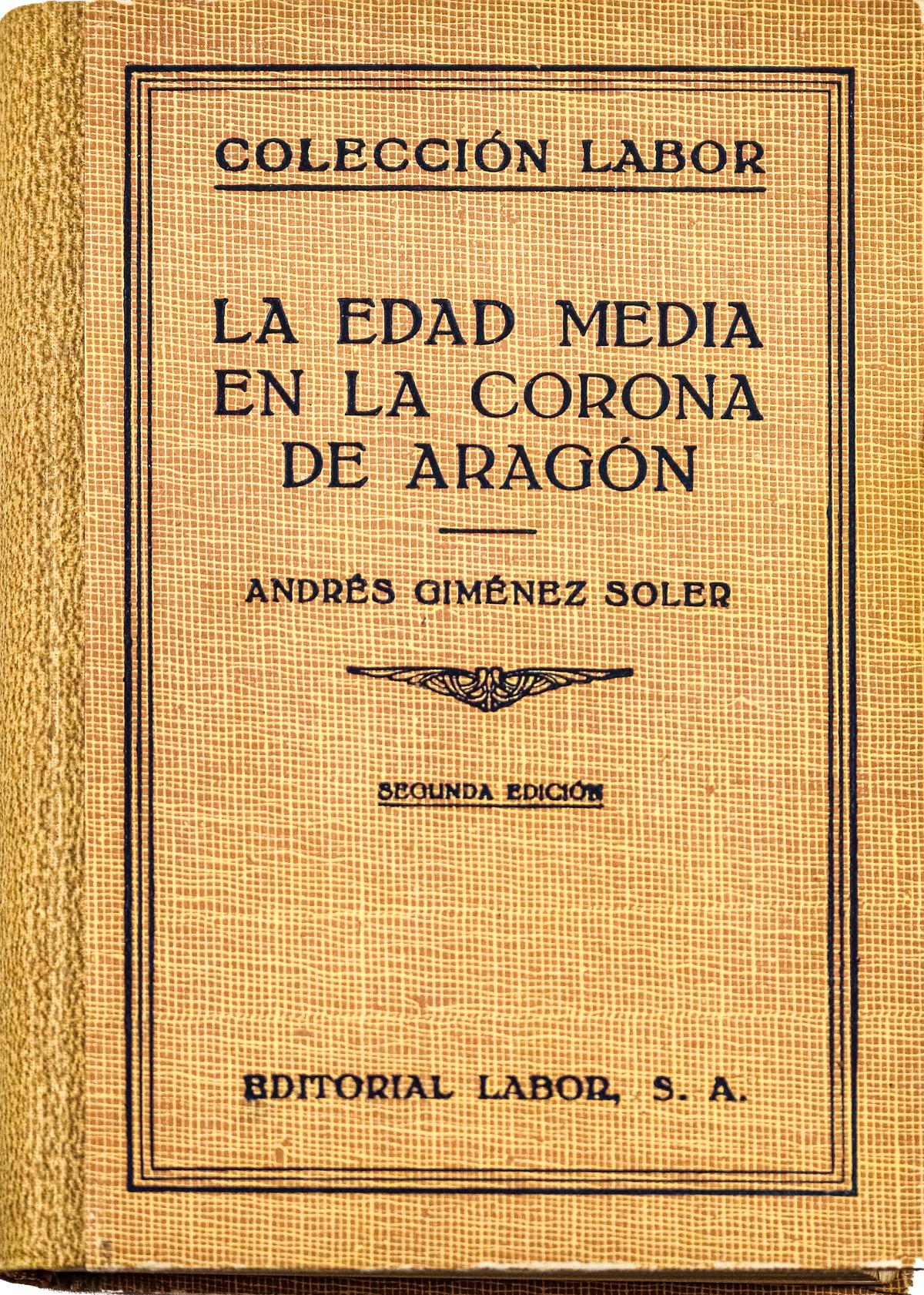 "LA EDAD MEDIA EN LA CORONA DE ARAGÓN"
