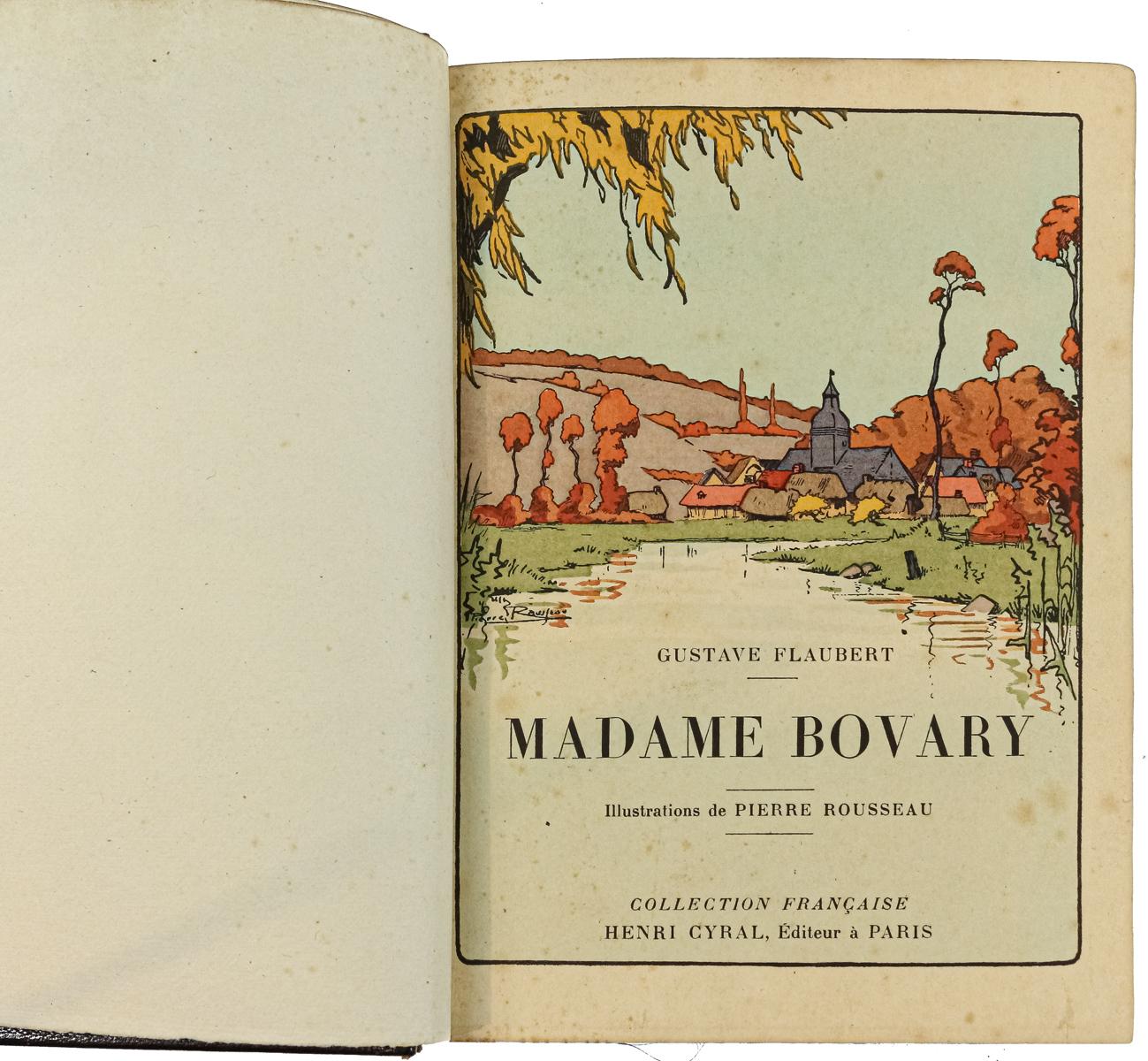"MADAME BOVARY - MOEURS DE PROVINCE"