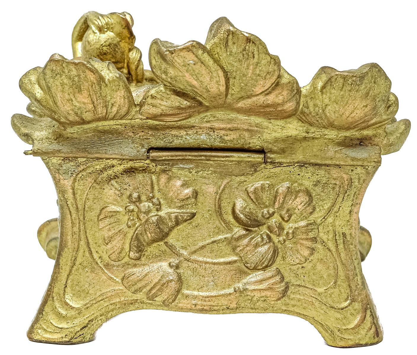 CAJA JOYERO MODERNISTA DE PRINCIPIOS DEL S.XX