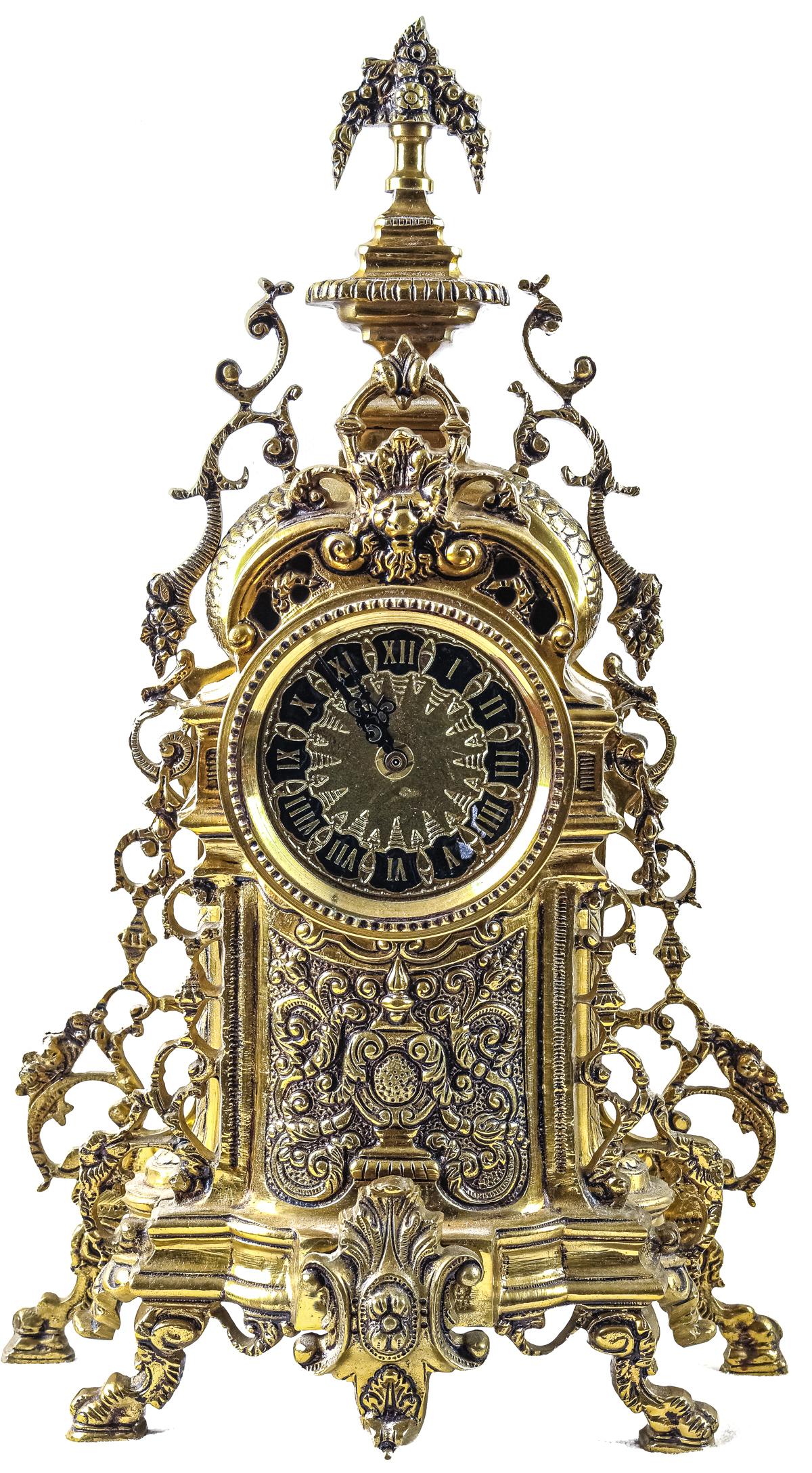 RELOJ DE BRONCE DE LA SEGUNDA MITAD DEL S.XX.