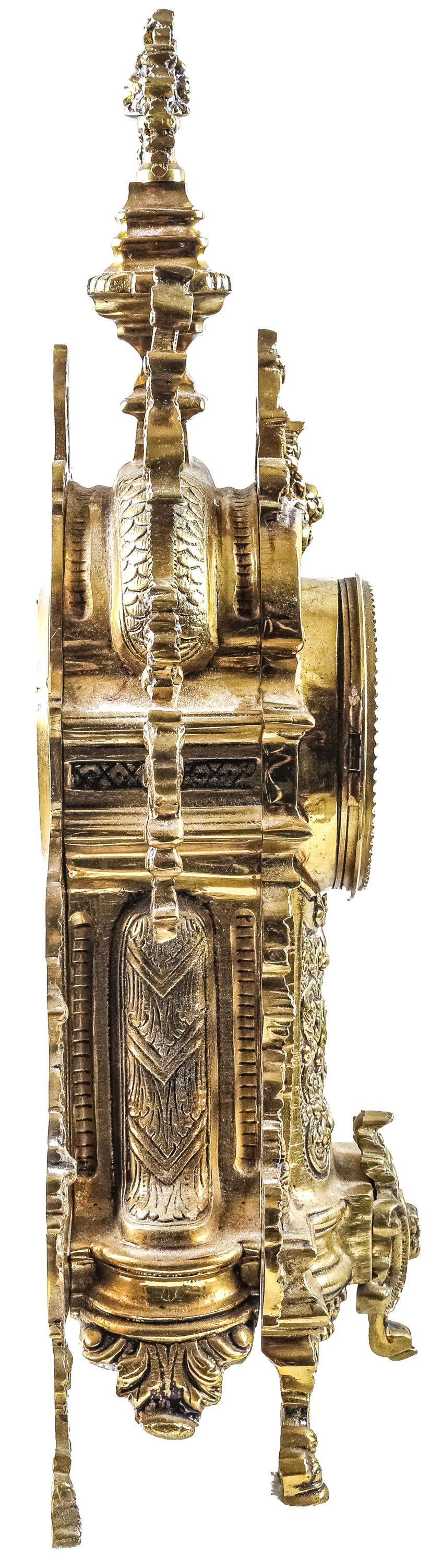 RELOJ DE BRONCE DE LA SEGUNDA MITAD DEL S.XX.