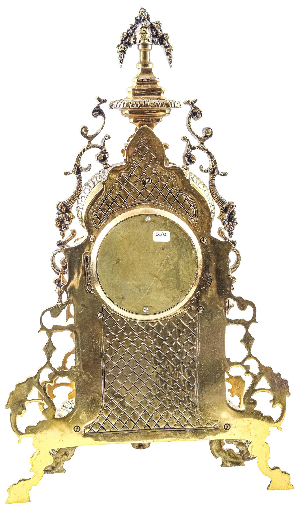 RELOJ DE BRONCE DE LA SEGUNDA MITAD DEL S.XX.