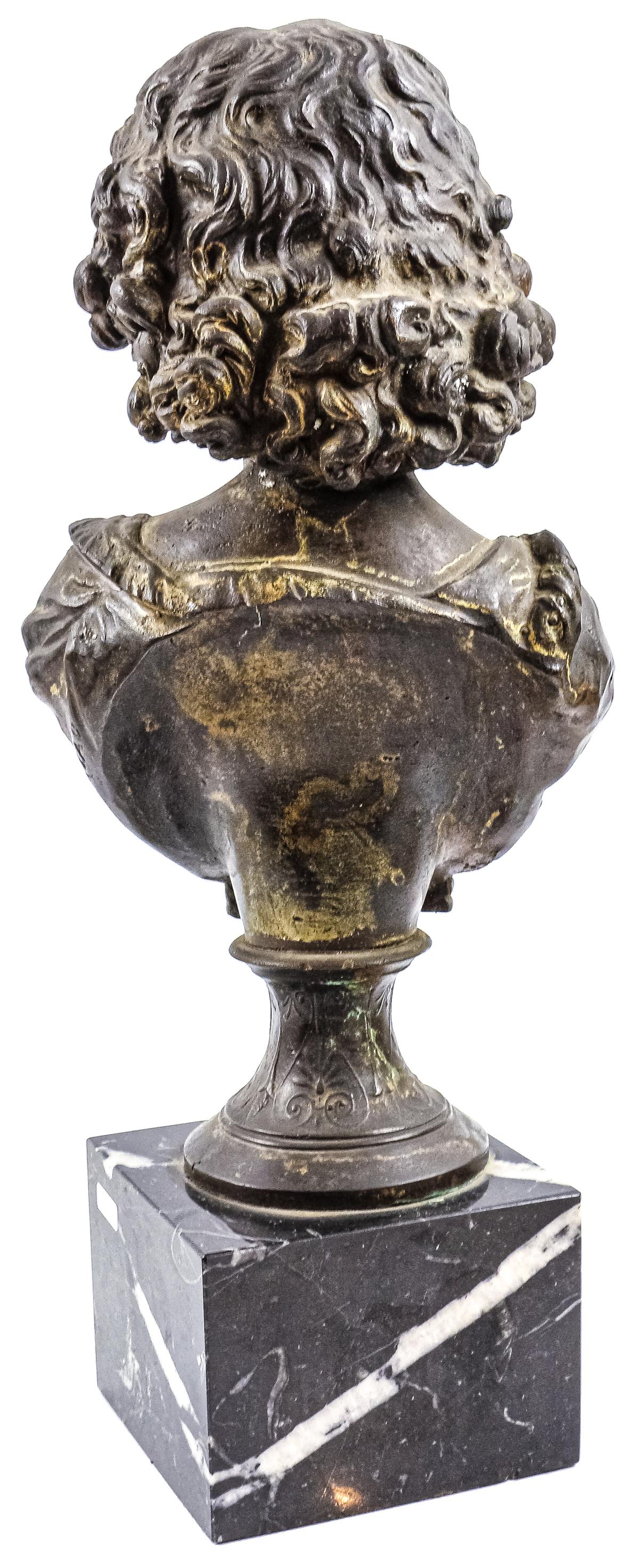 BUSTO DE BRONCE  "JOVEN ADOLESCENTE"