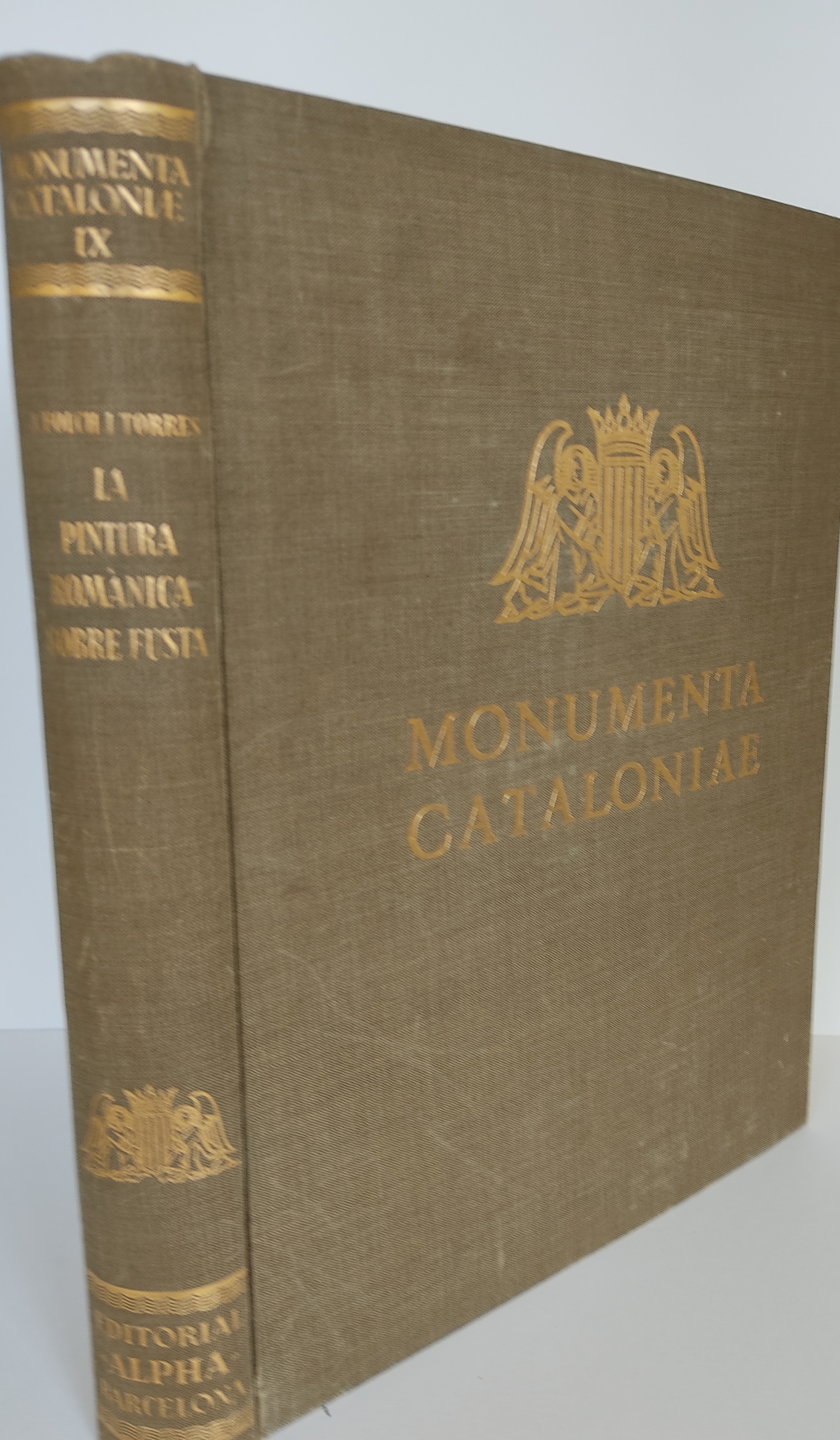 LA PINTURA ROMÀNICA SOBRE FUSTA.