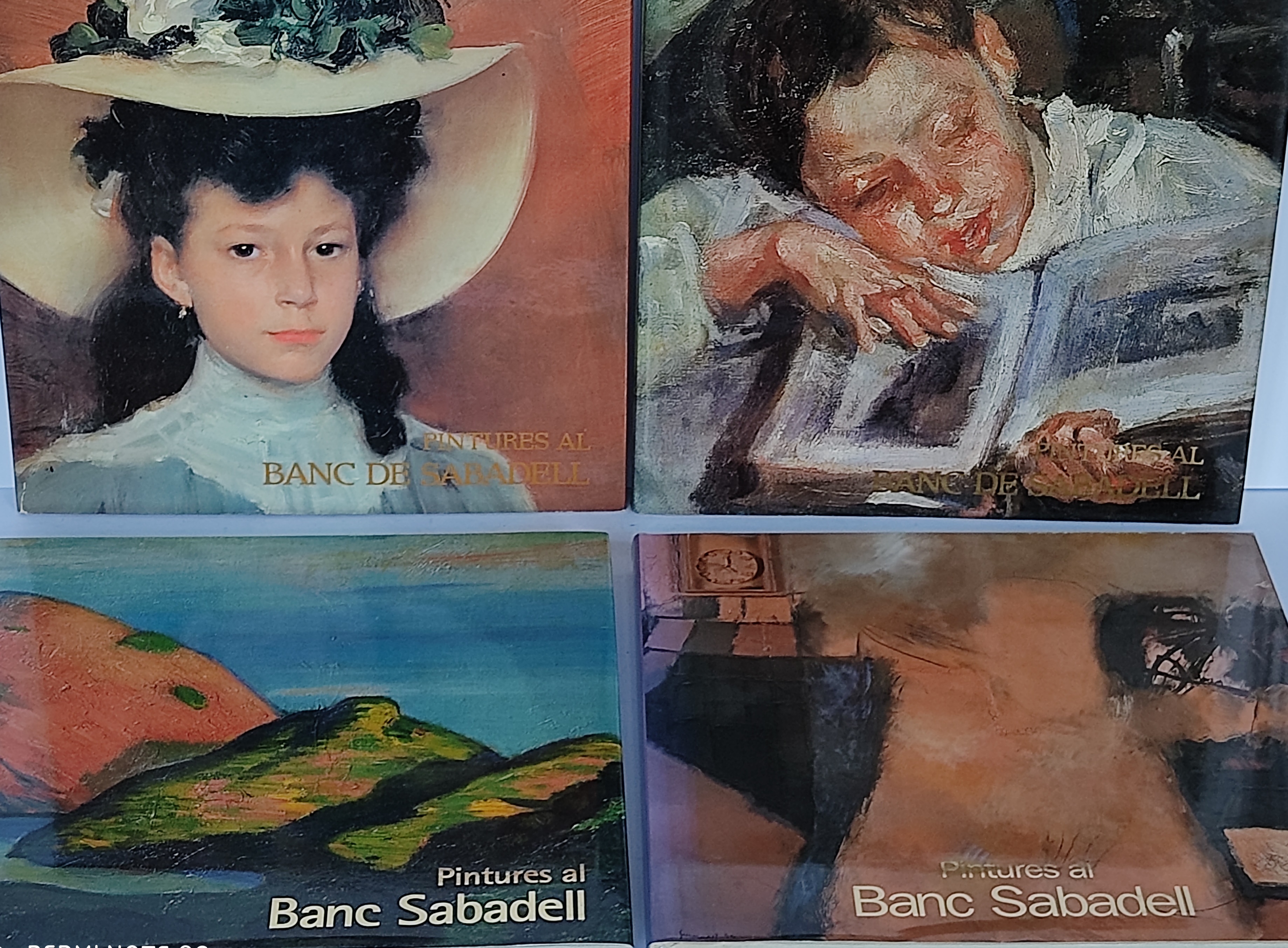 PINTURES AL BANC DE SABADELL (4 TOMOS, COMPLETO).