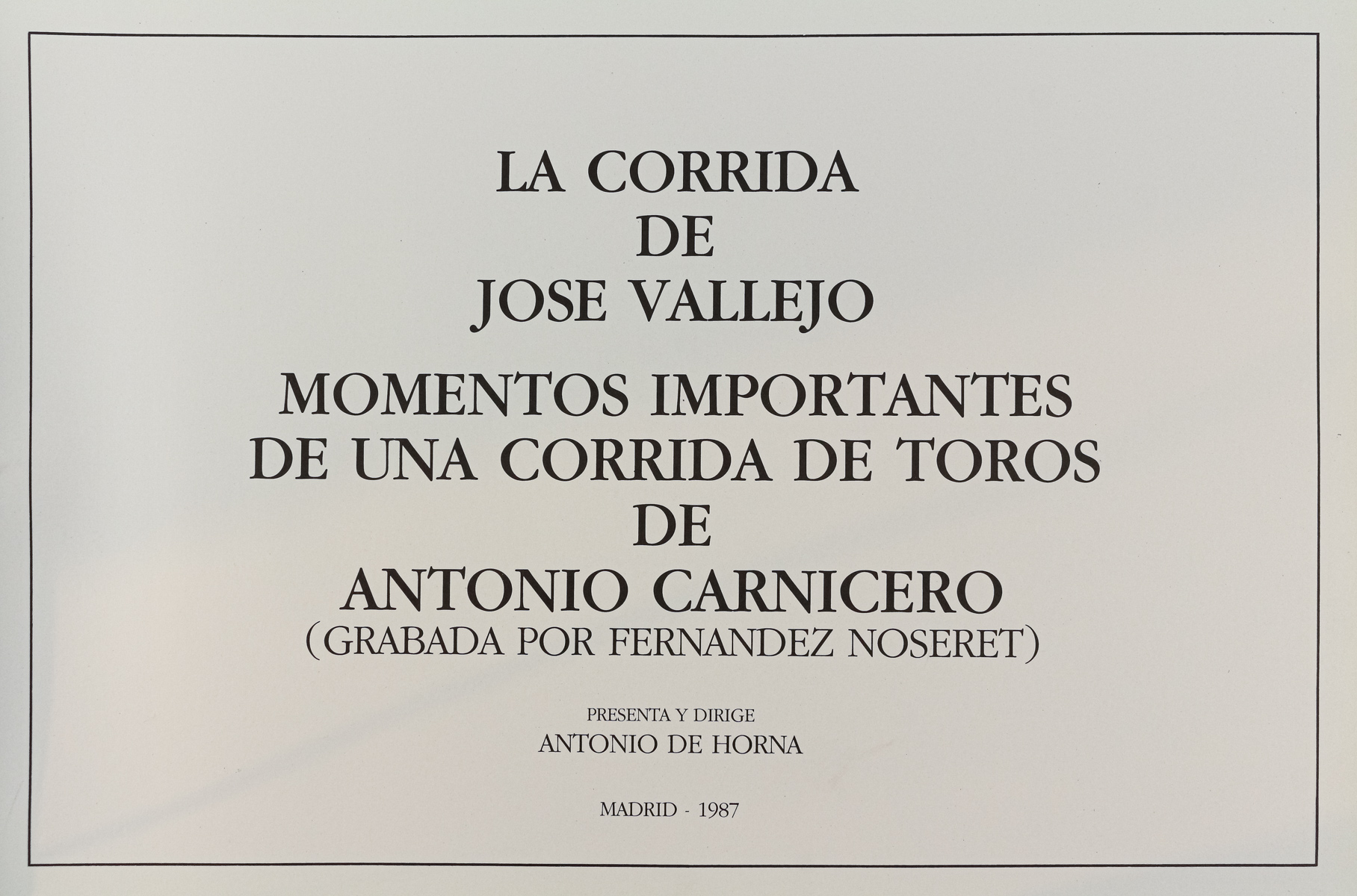 DOS TOMOS DE LAMINAS DE TAUROMÁQUIA