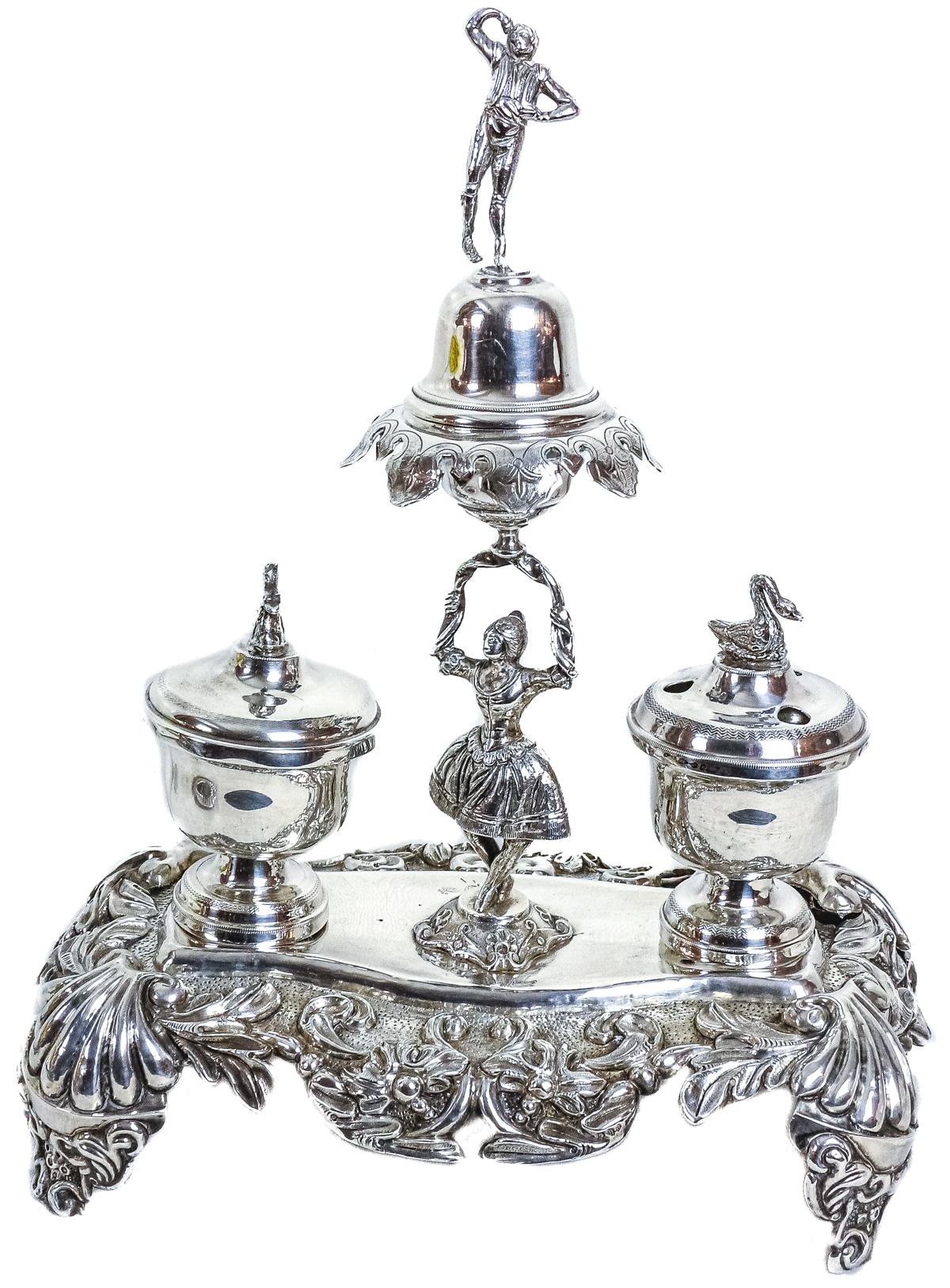 ESCRIBANÍA EN PLATA DE PRINCIPIOS DEL S.XX